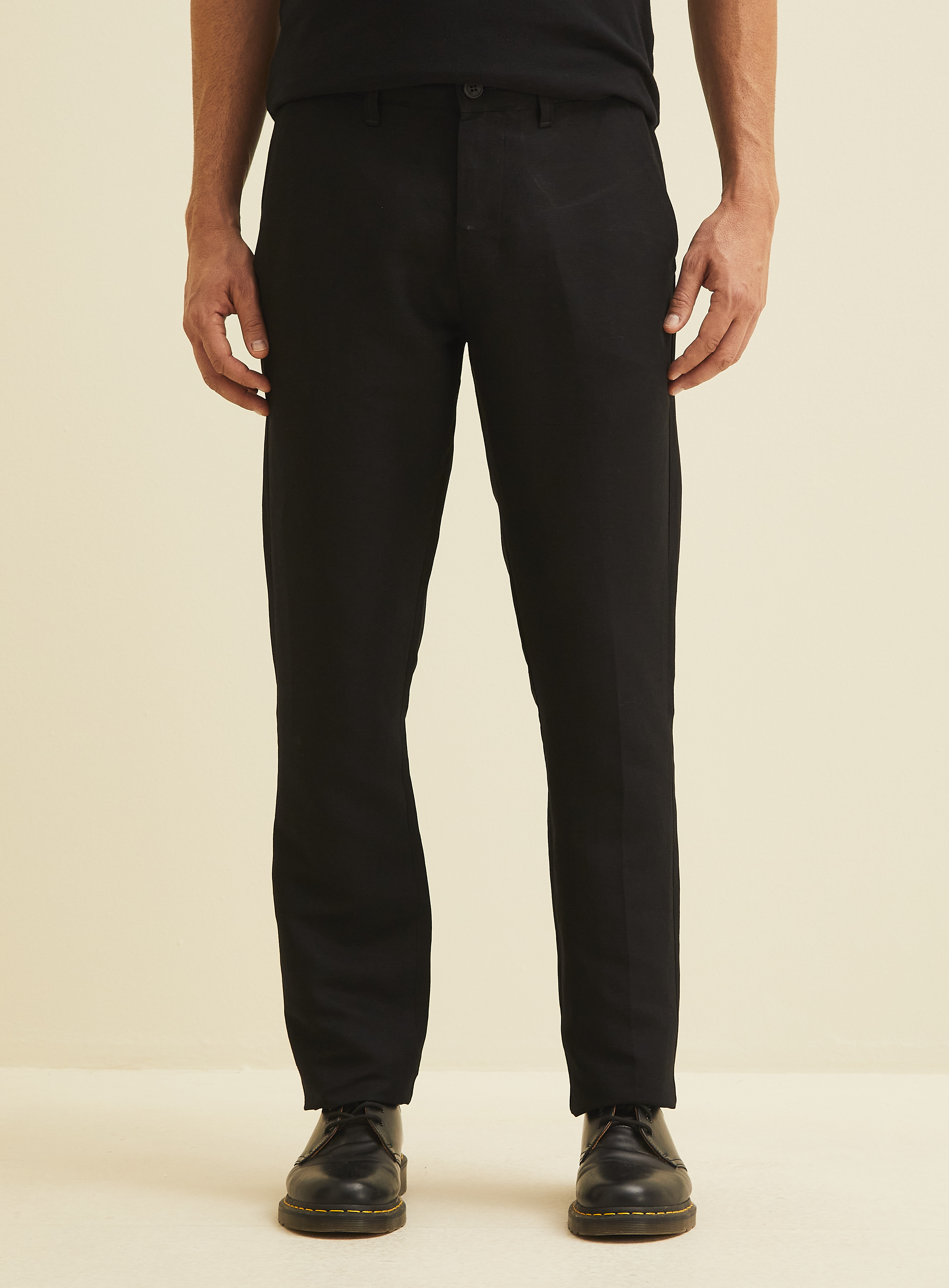 CALÇA LINHO G PRETO