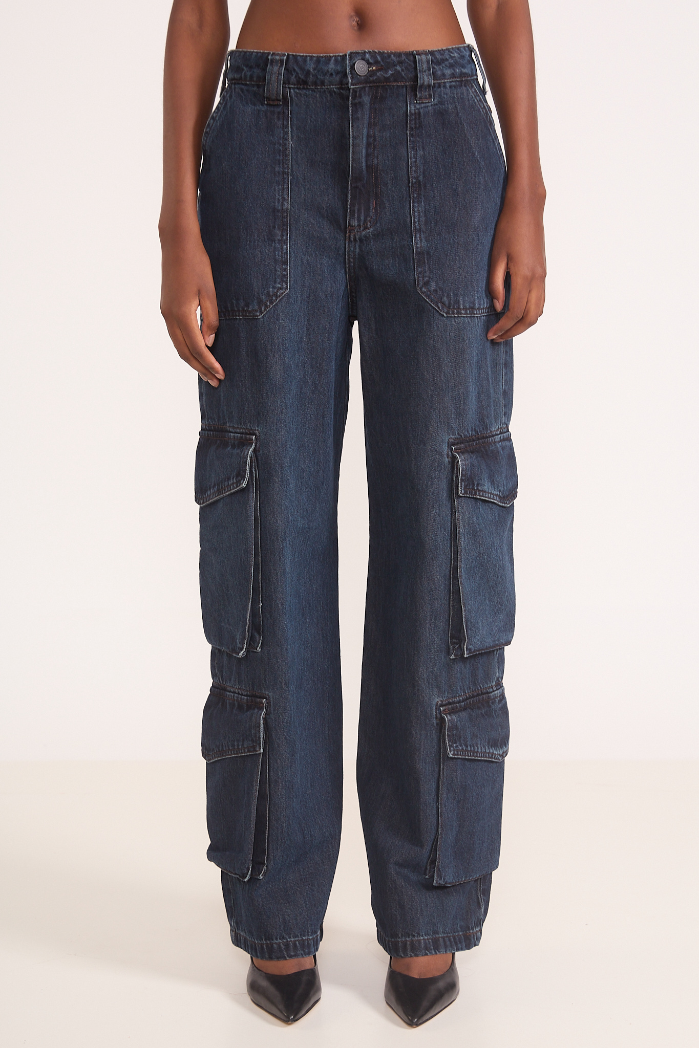CALÇA JEANS BRUNA LOW 38 INDIGO