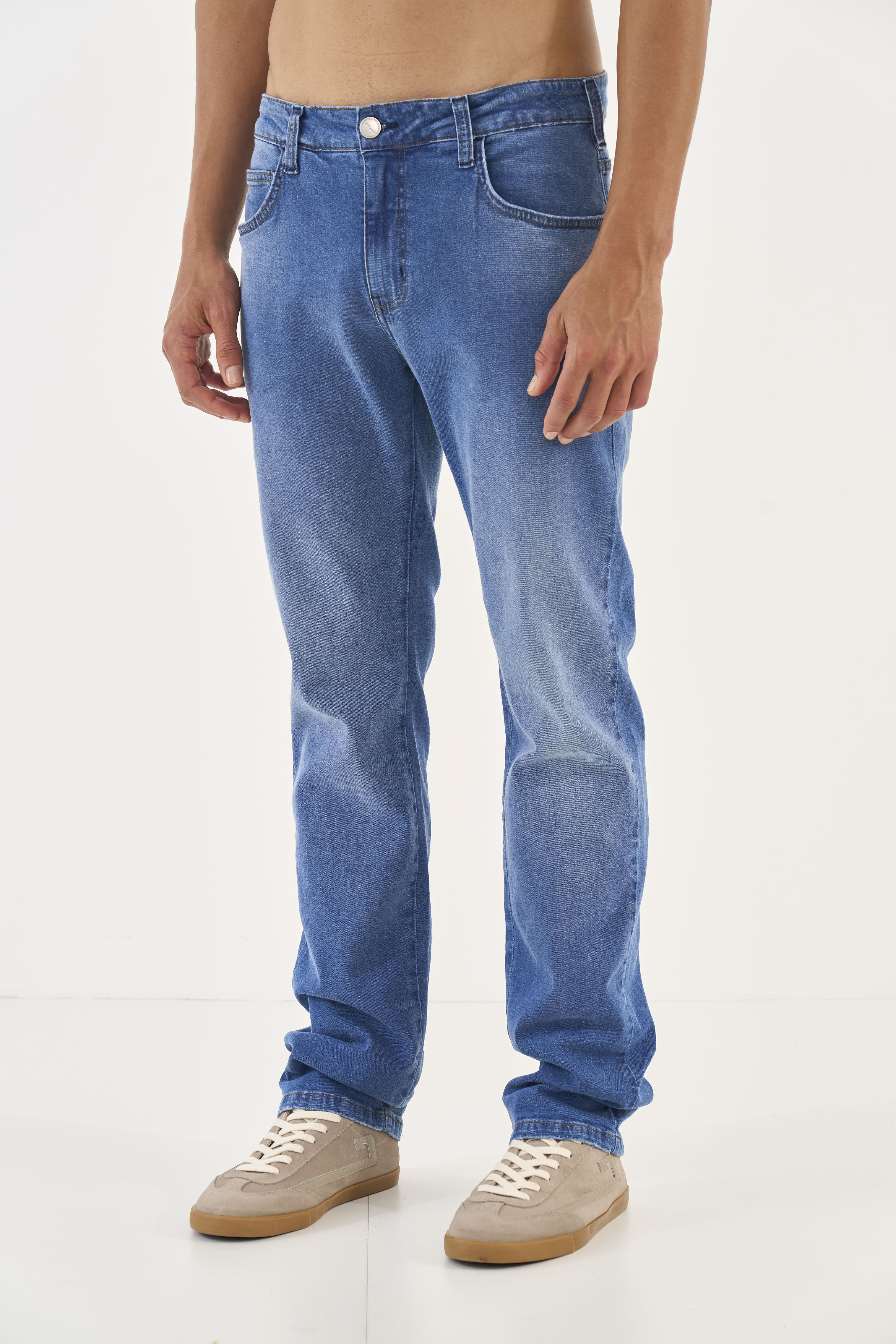 CALÇA JEANS COMFORT 44 INDIGO