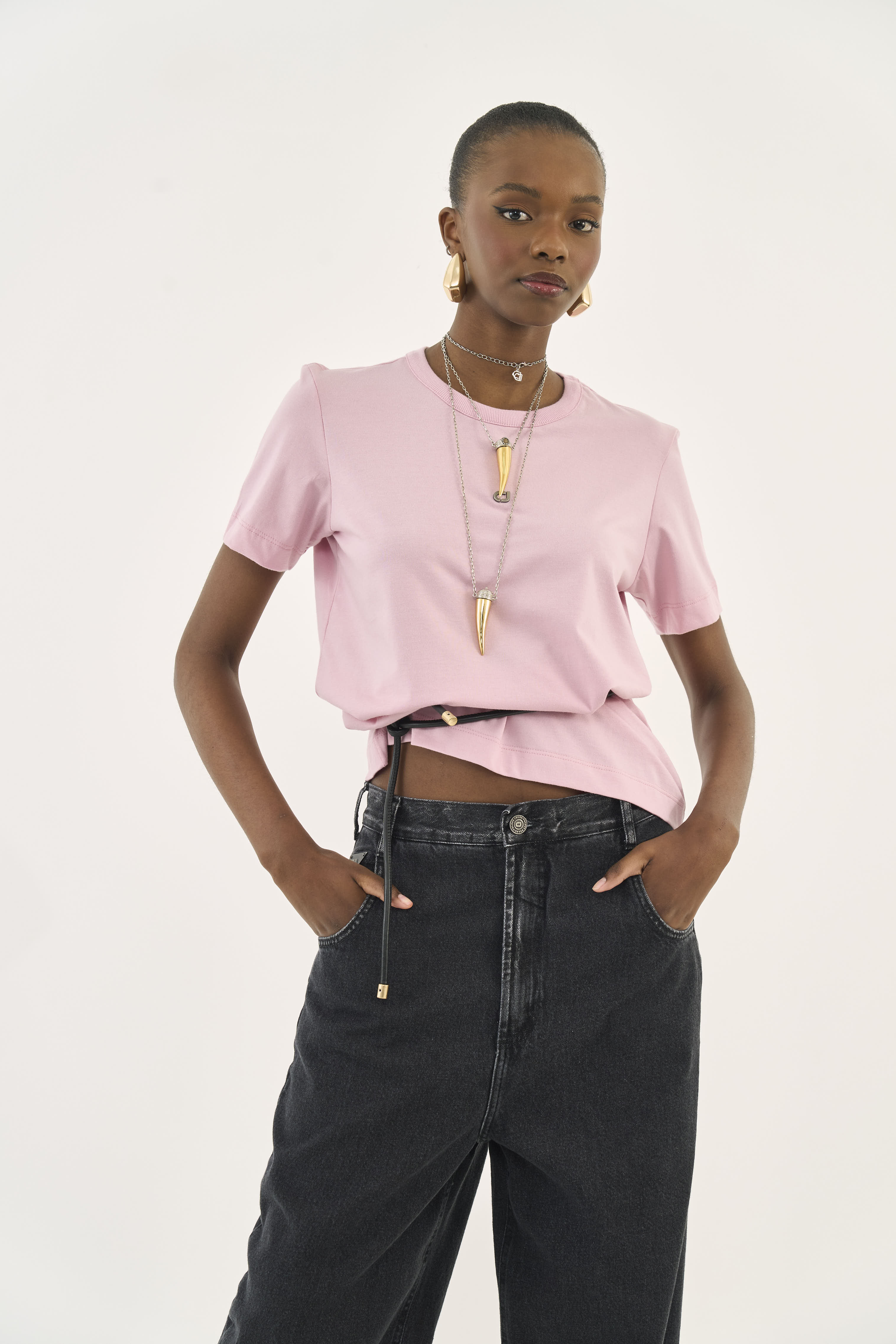 CAMISETA COLCCI JEANS G ROSA LILIBETHY