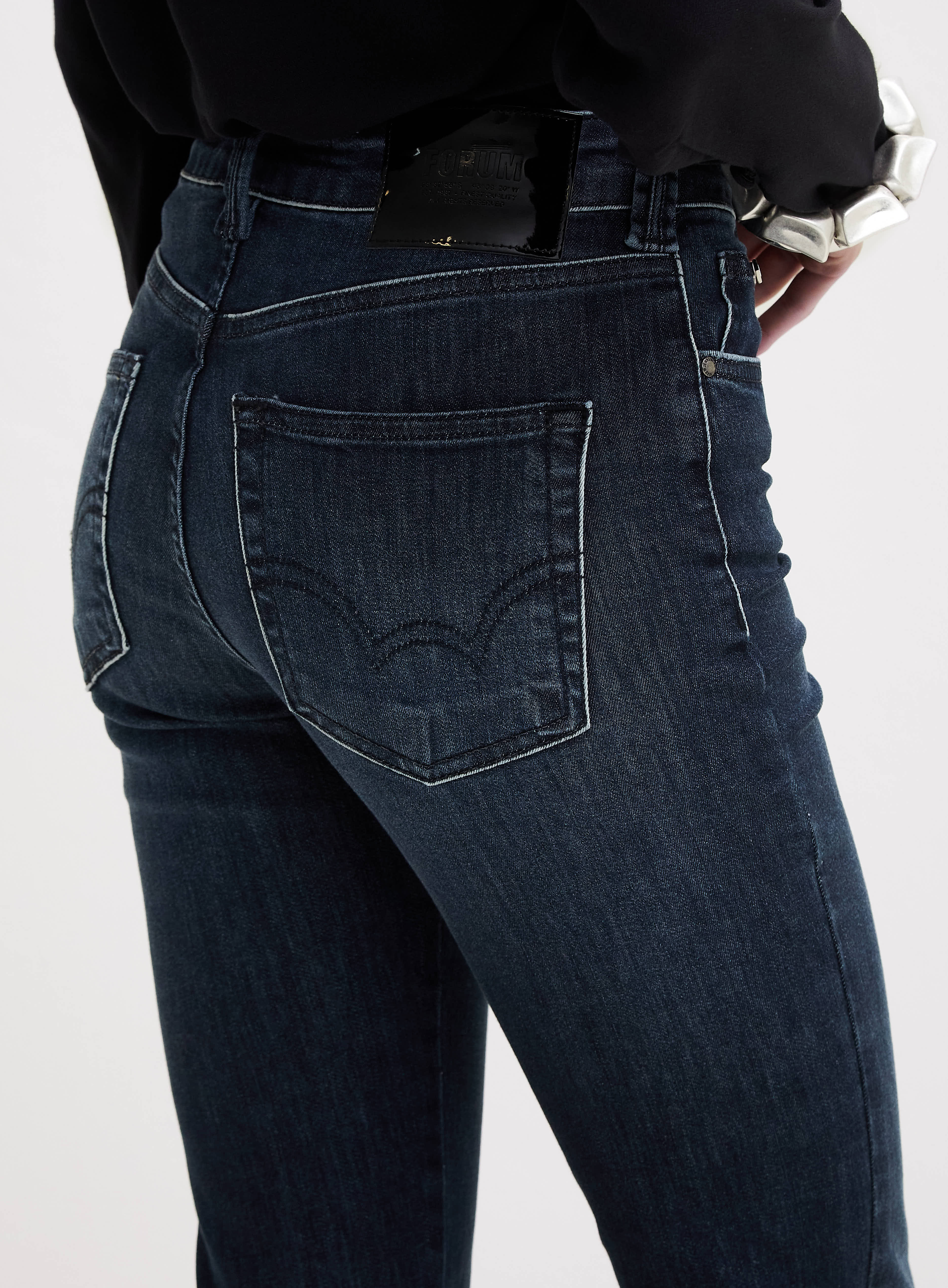 CALÇA JEANS MARISA 2 SLIM 38 INDIGO