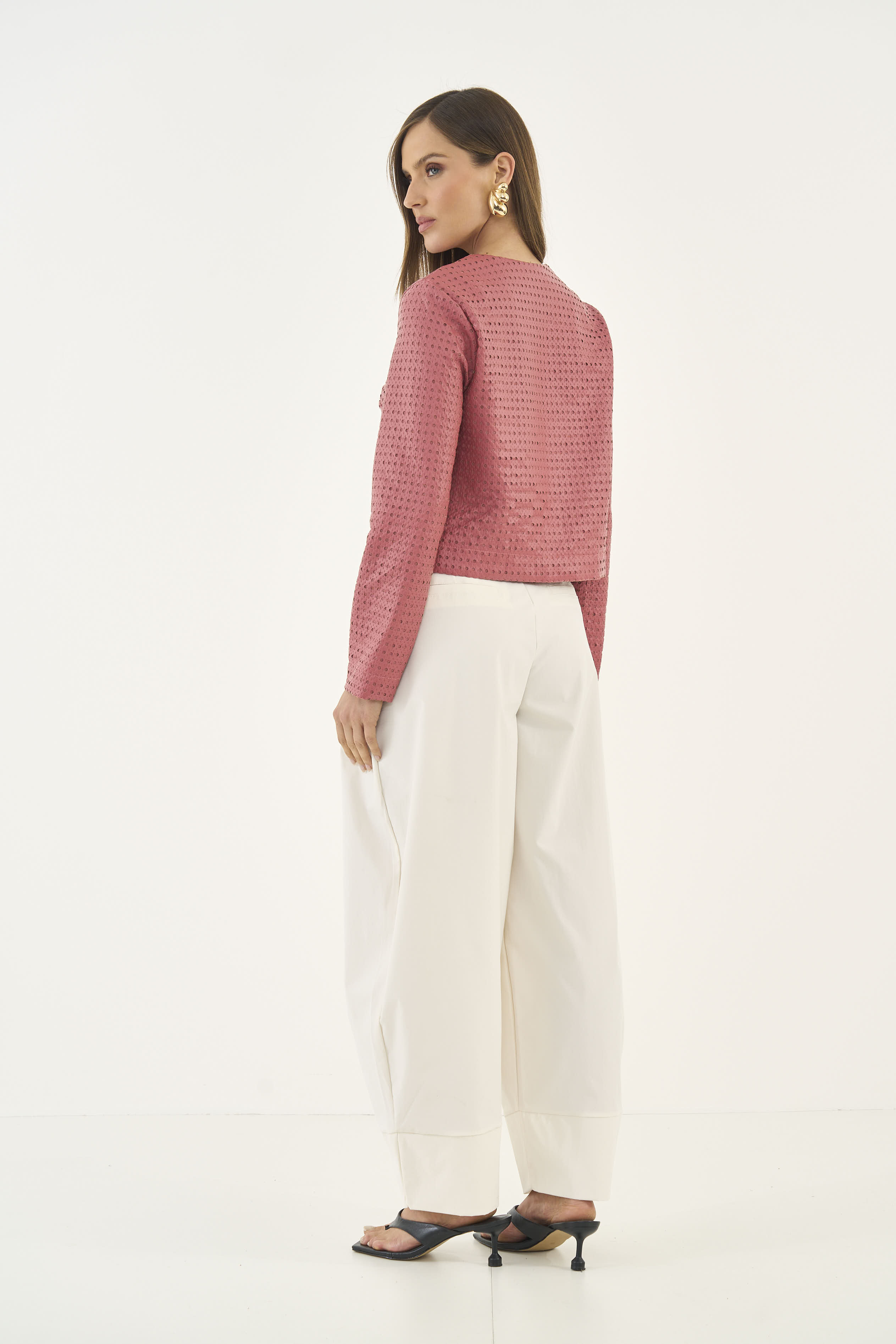 JAQUETA COLCCI PP ROSA PRILA