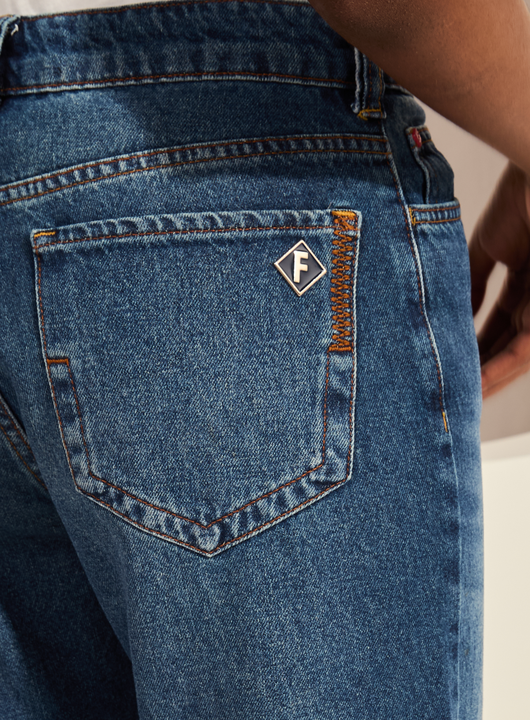 CALÇA JEANS RAQUEL WIDE LEG 36 INDIGO