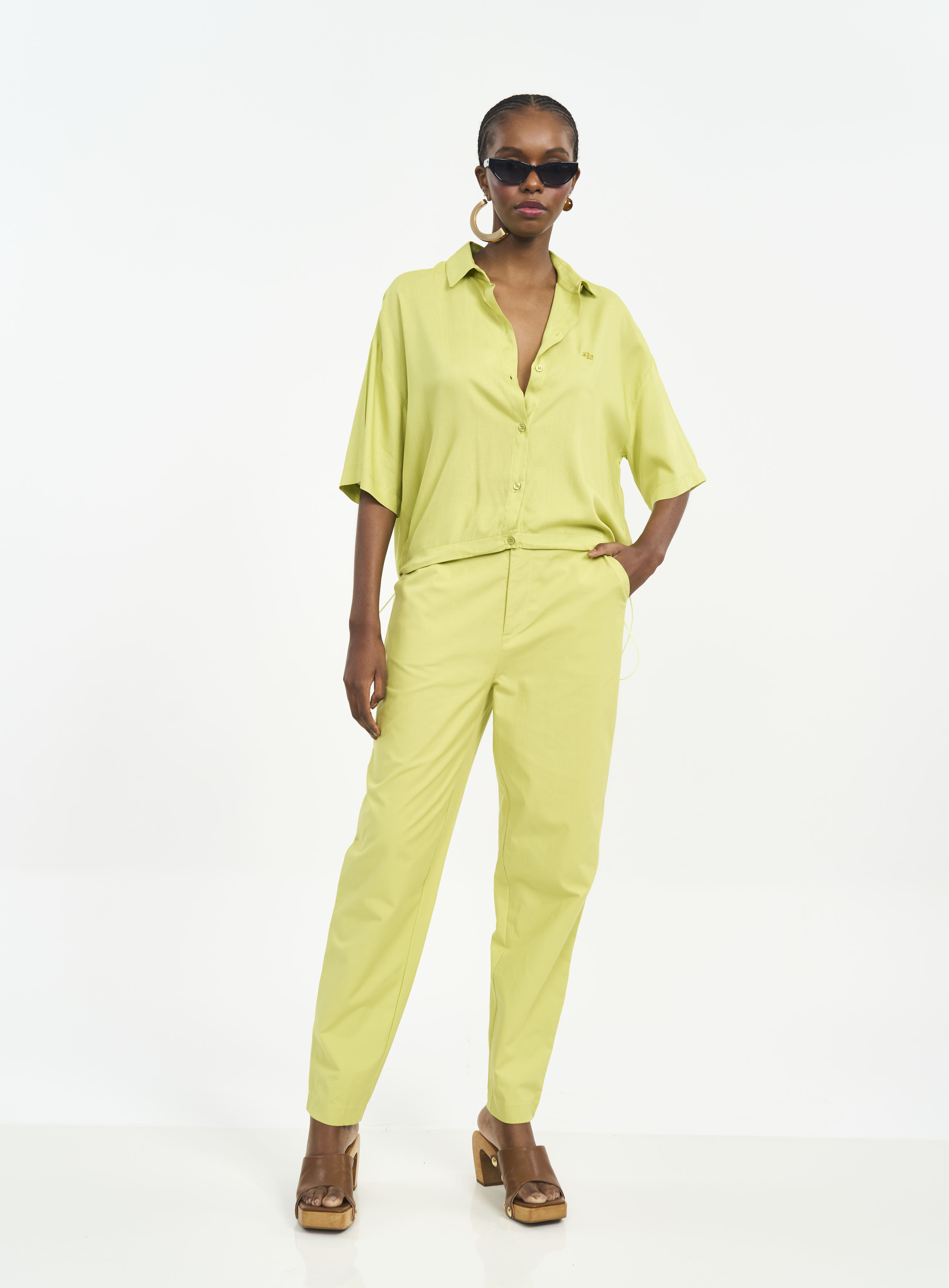 CAMISA COLCCI G VERDE LEMON ICE