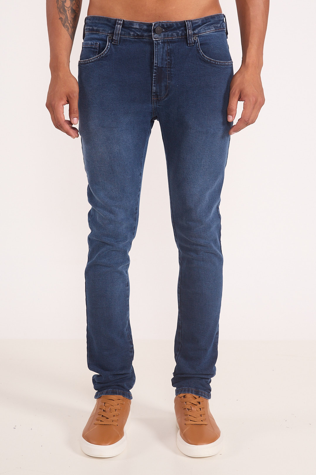 CALÇA JEANS FELIPE 38 INDIGO
