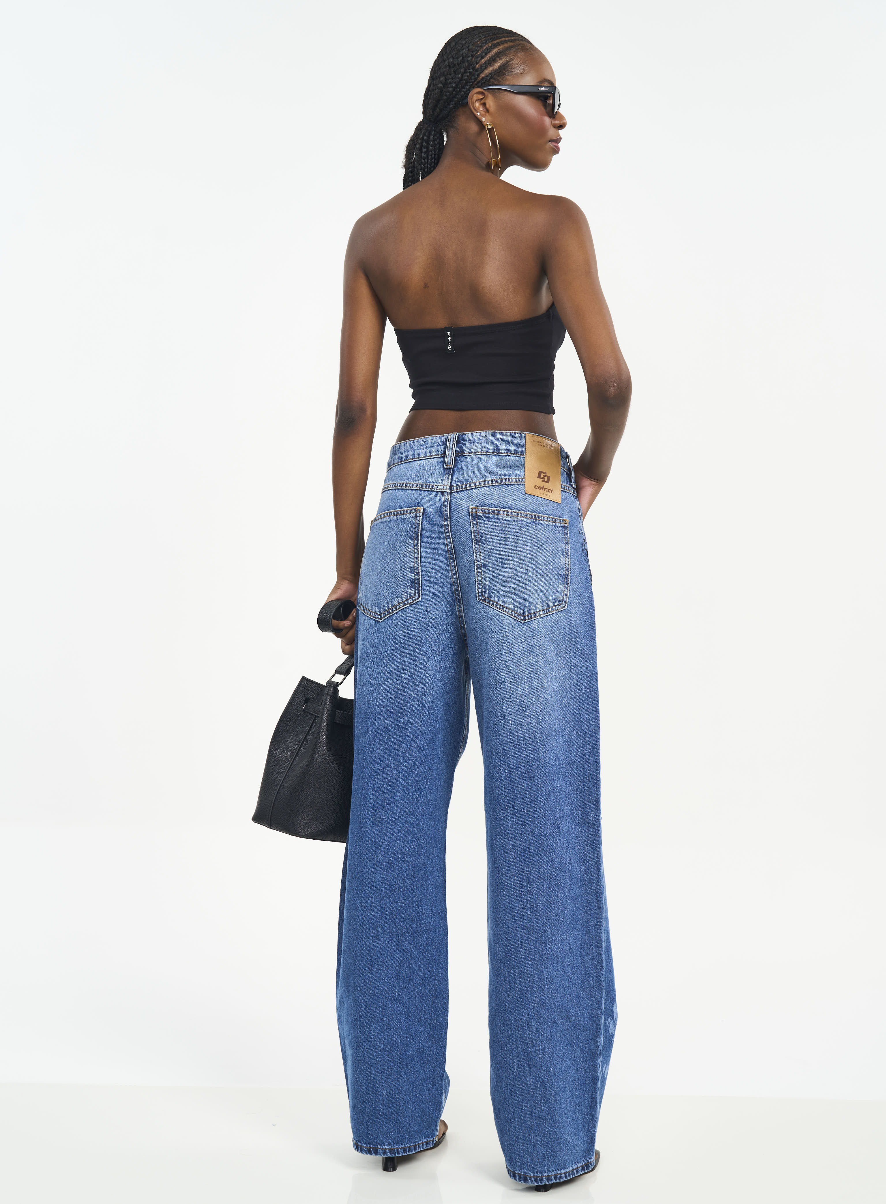 CALÇA JEANS BRUNA LOW 34 INDIGO
