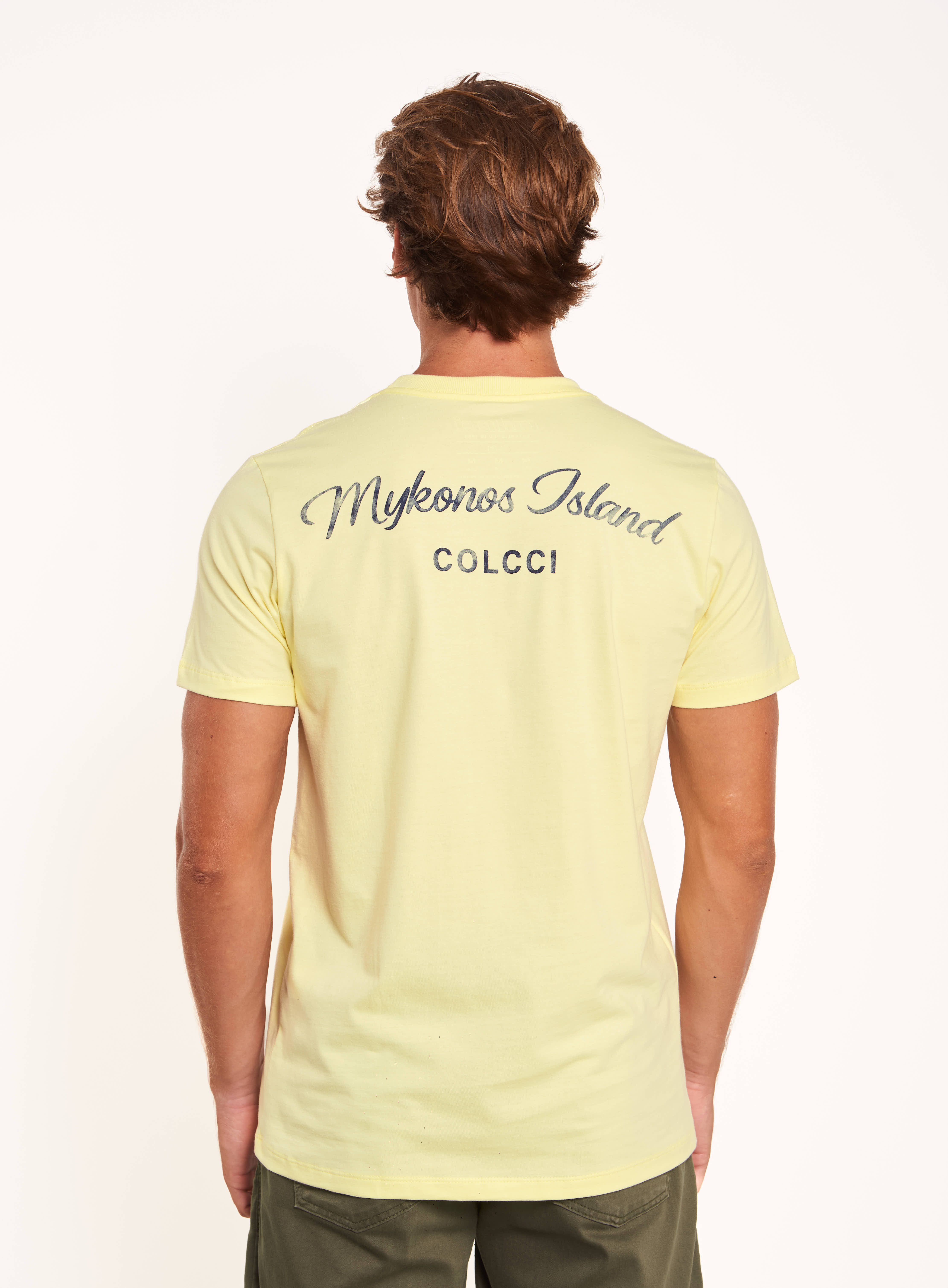 CAMISETA BORDADA G AMARELO SOLE