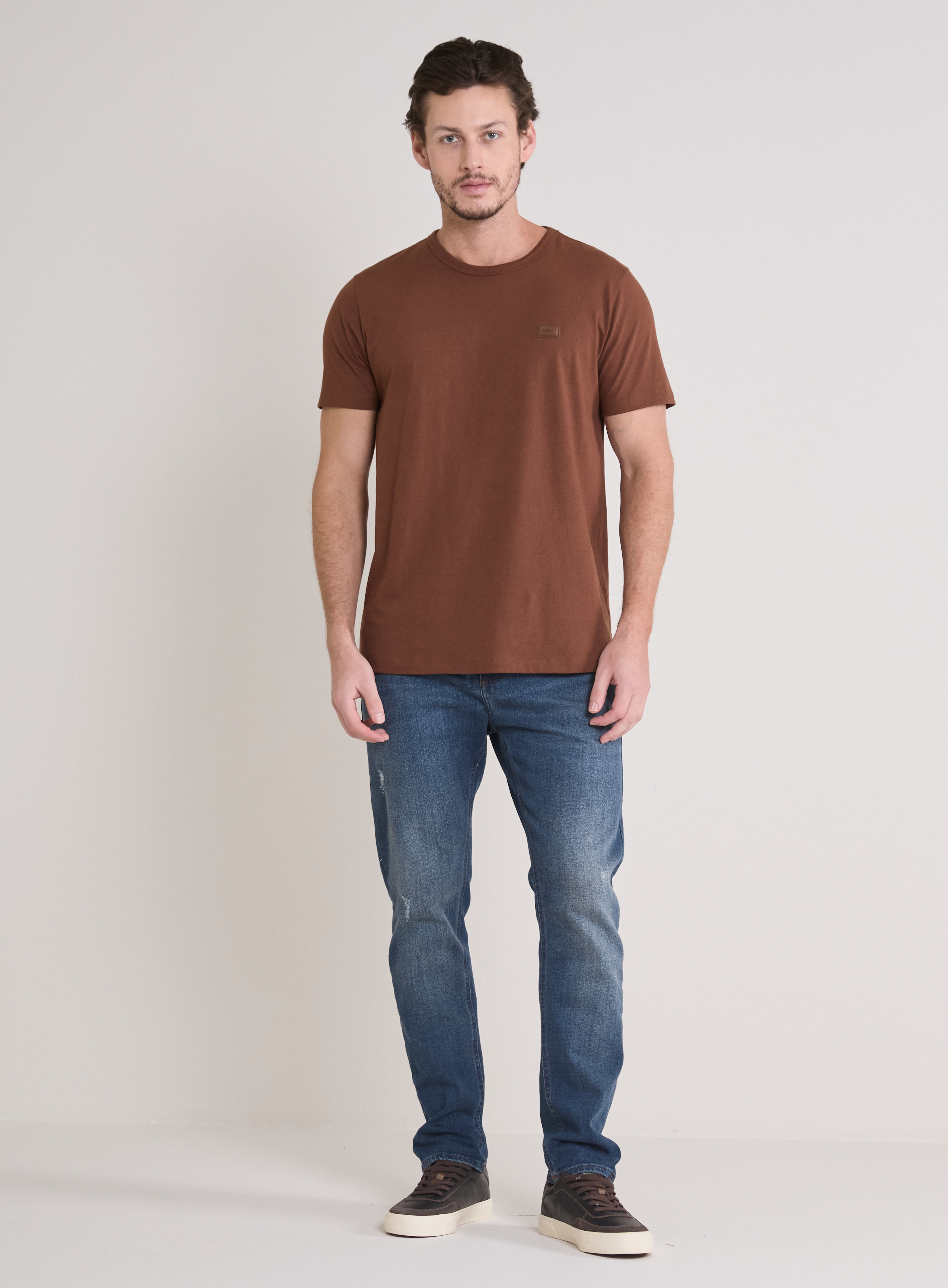 CAMISETA FORUM G BEGE ITALIAN