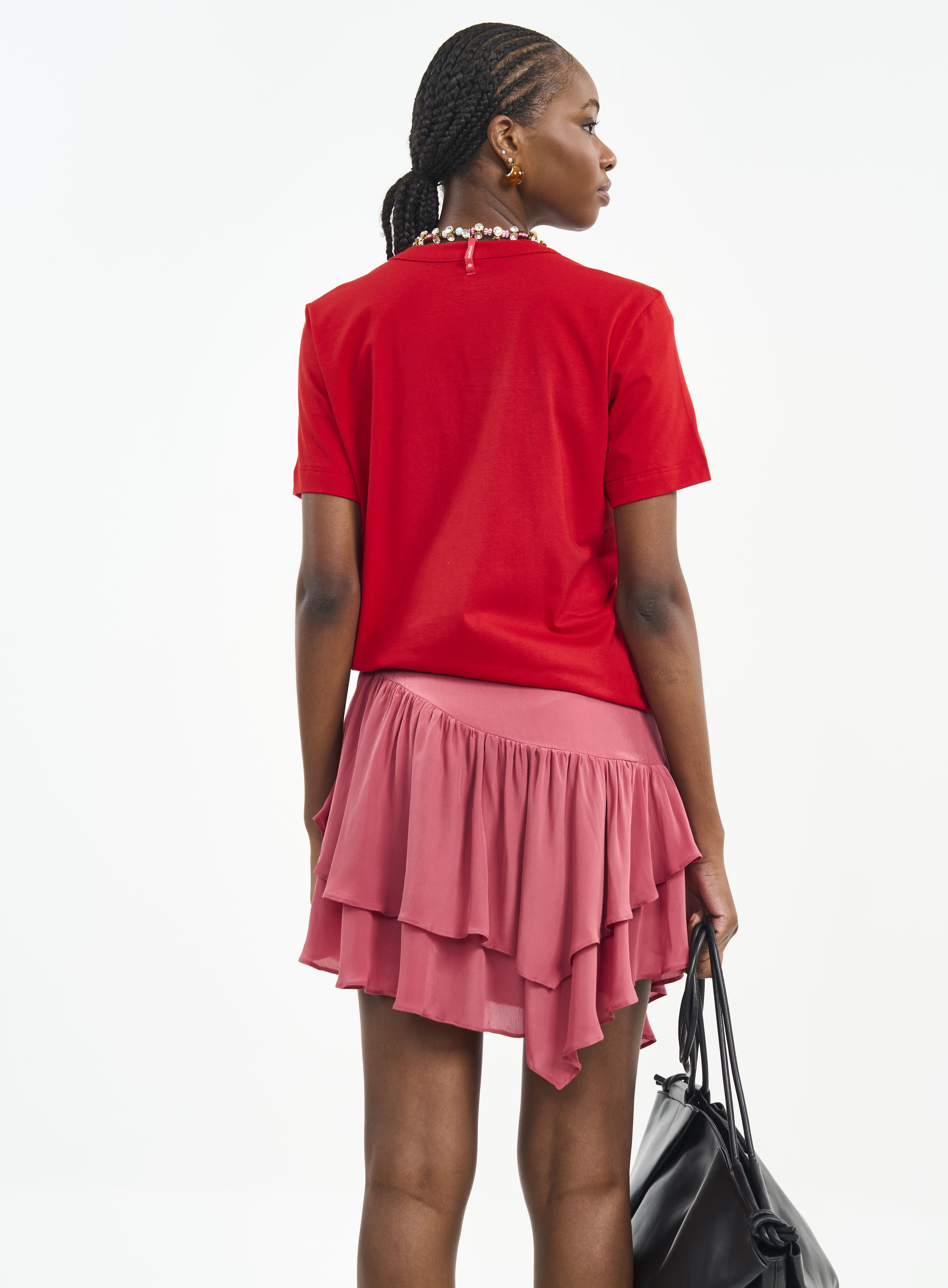 CAMISETA COLCCI PP VERMELHO SPARKLY