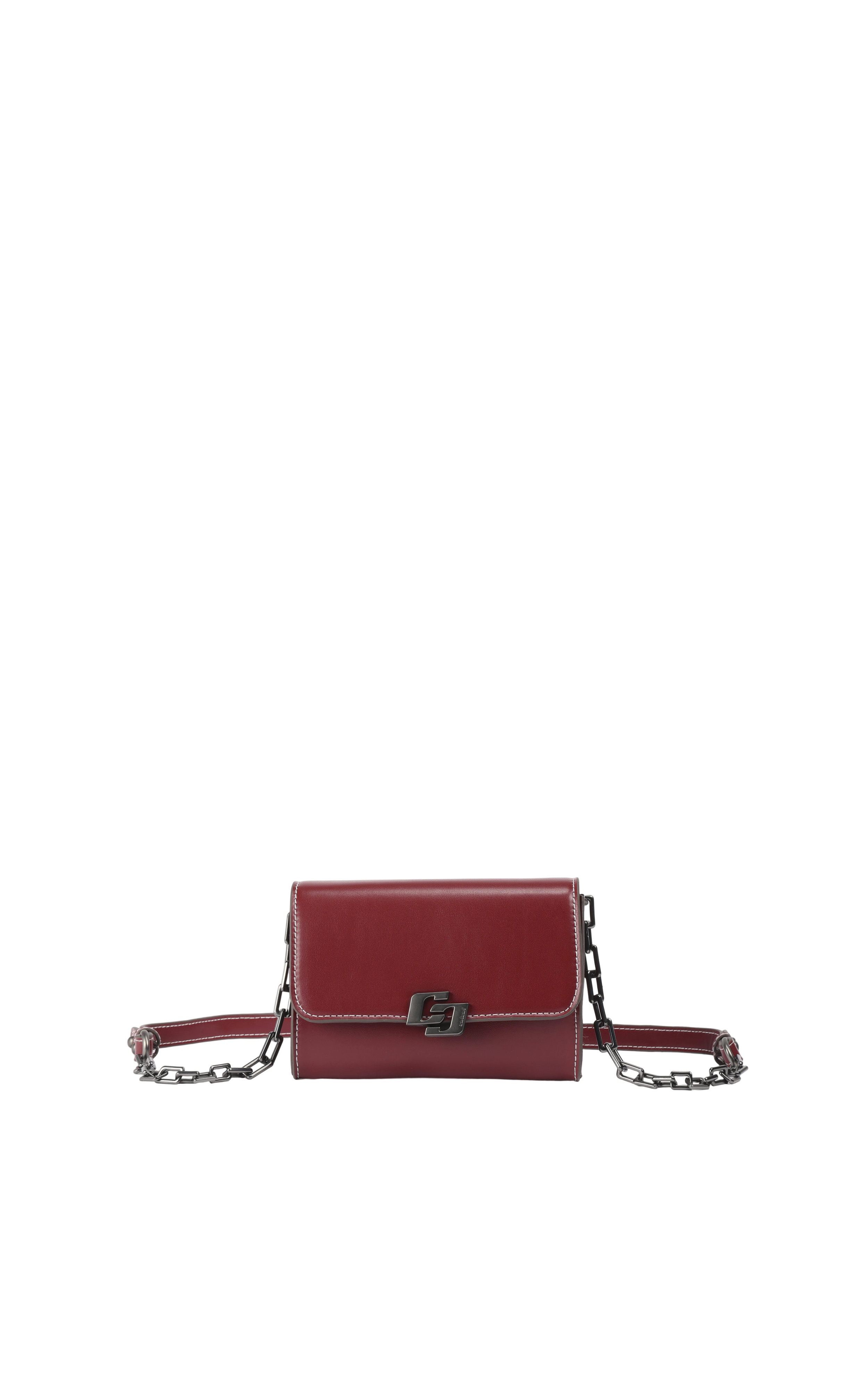 BOLSA COLCCI FEM CROSSBODY ICONIC U BORDO BLOODSTO