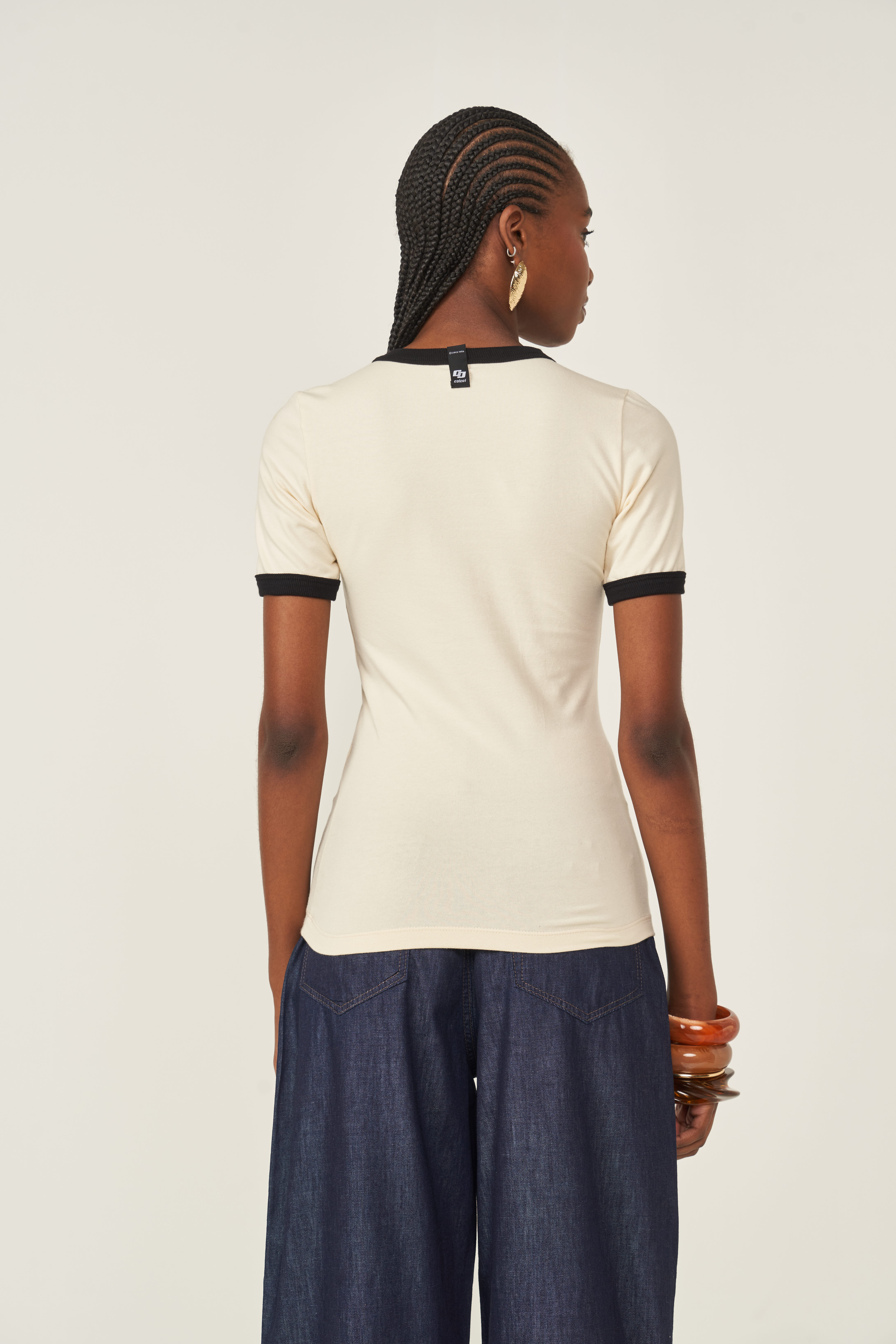 CAMISETA COLCCI M BEGE AFFOGATO