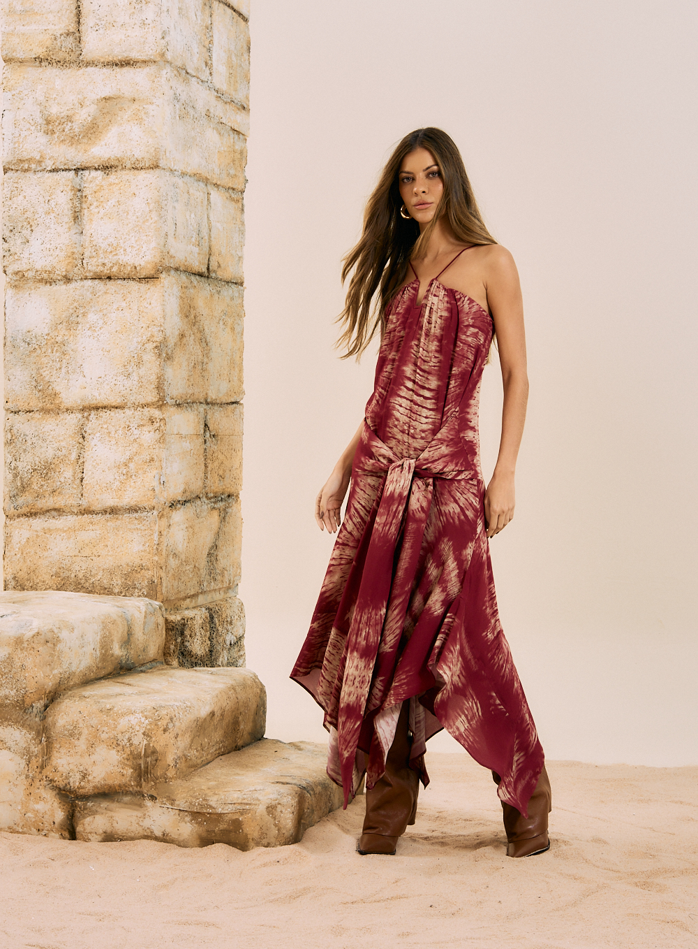 VESTIDO ESTAMPADO G MYSTIC VORTEX