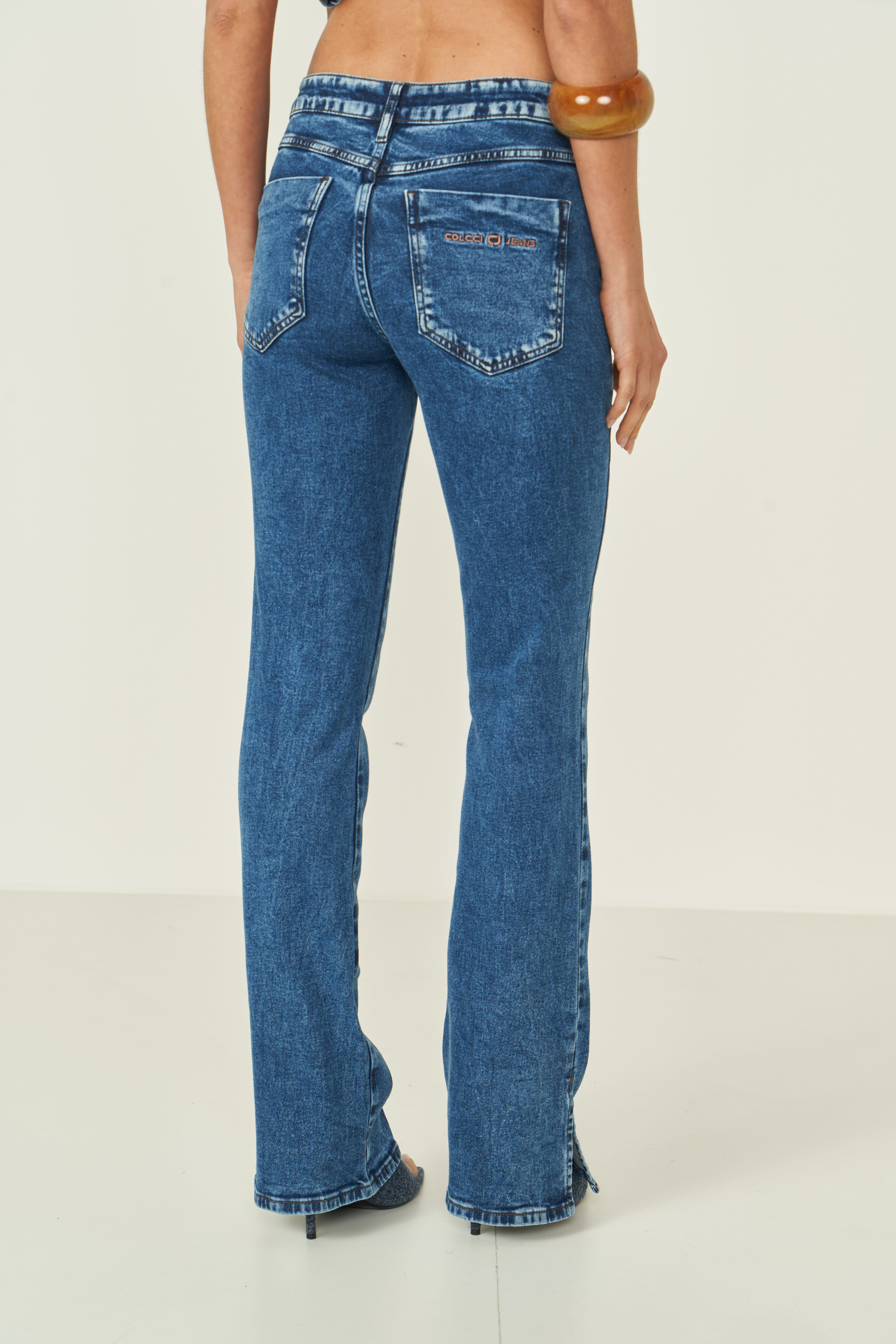 CALÇA JEANS NOVA YORK RETA 42 INDIGO