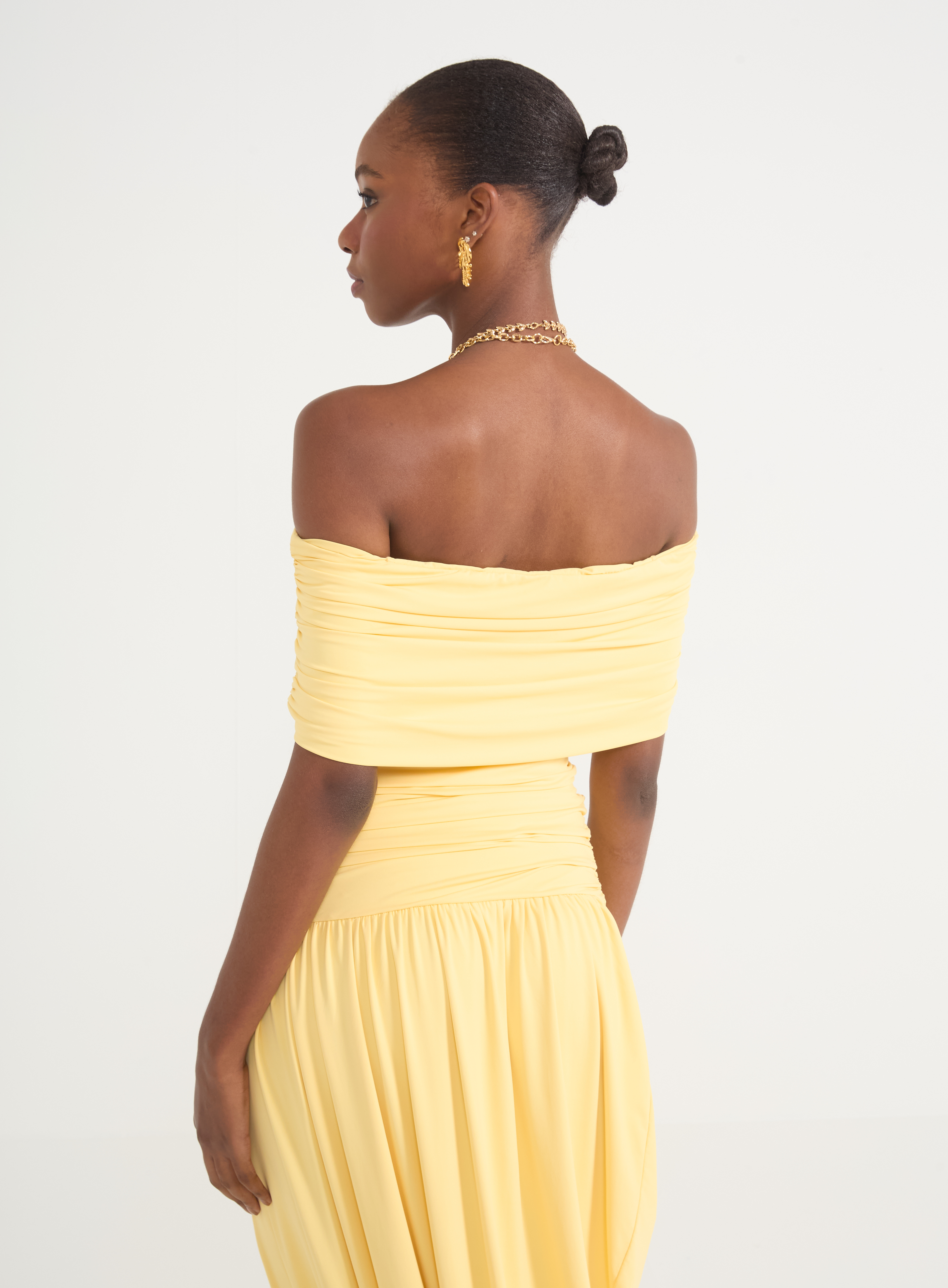 VESTIDO COLCCI P AMARELO CORNISH