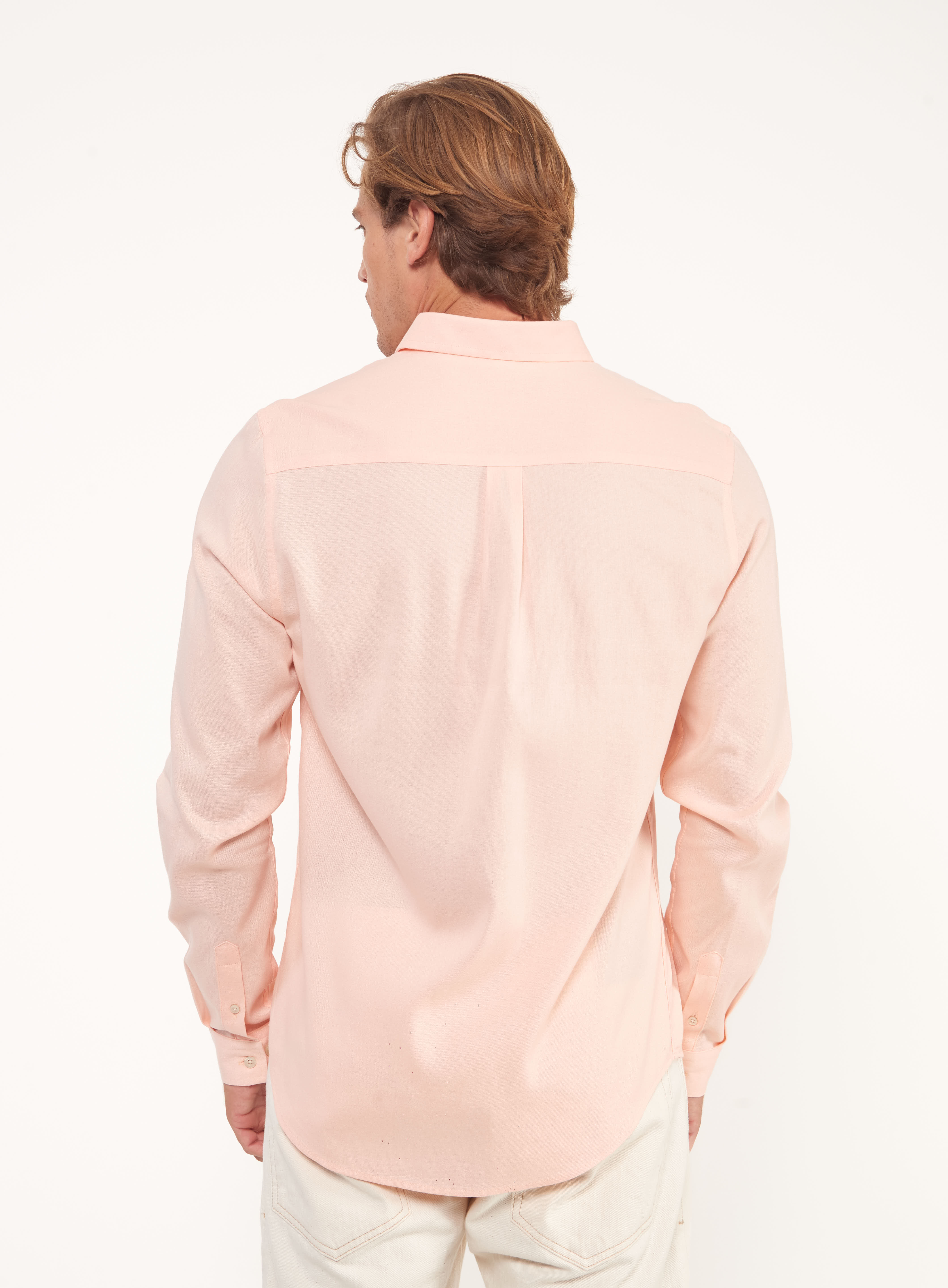 CAMISA LINHO RELAX G ROSA GLOVE