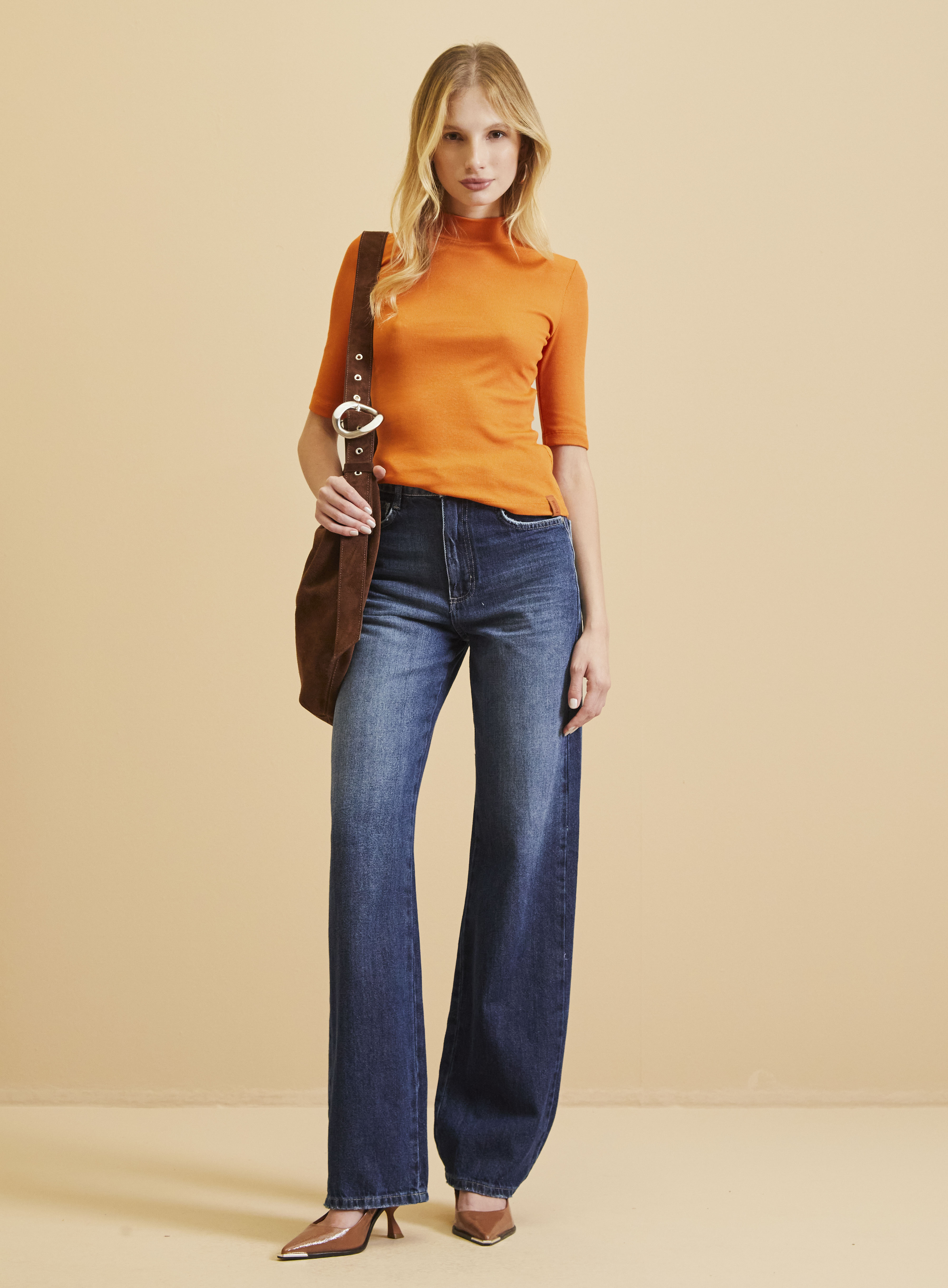 CALÇA JEANS BELLA 38 INDIGO