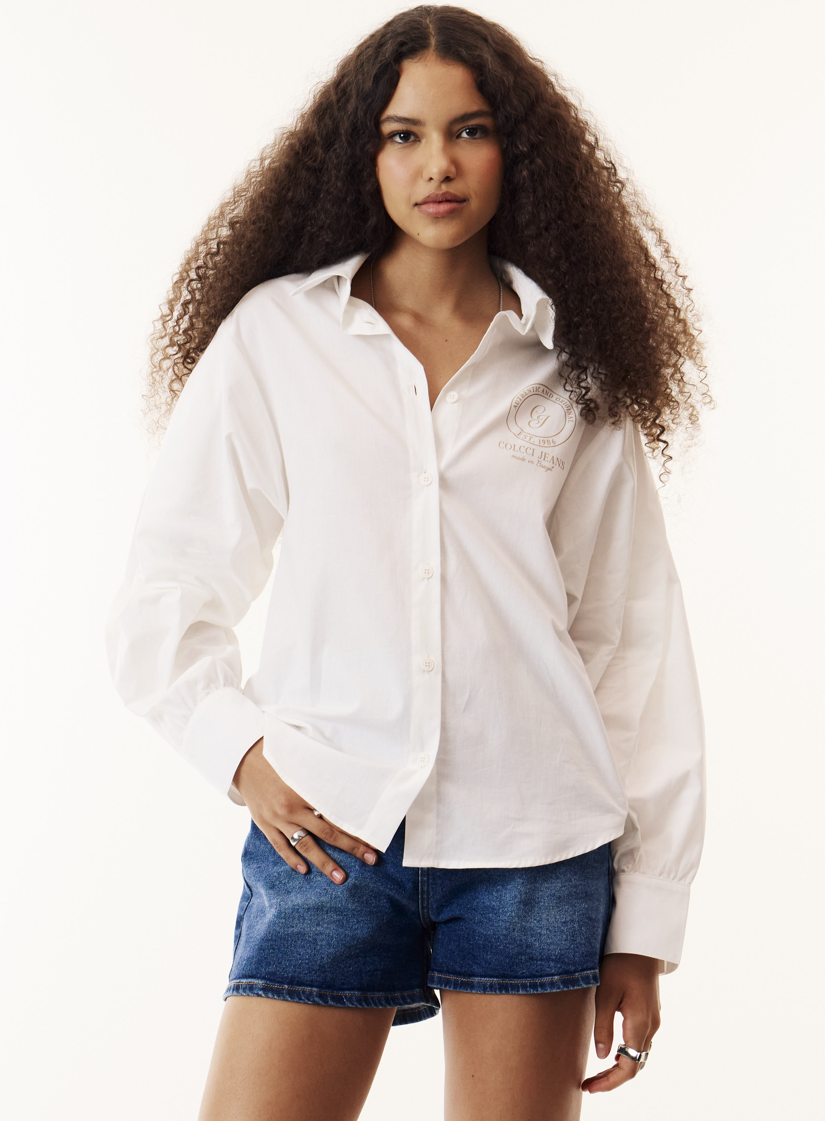 CAMISA COLCCI JEANS G OFF SHELL