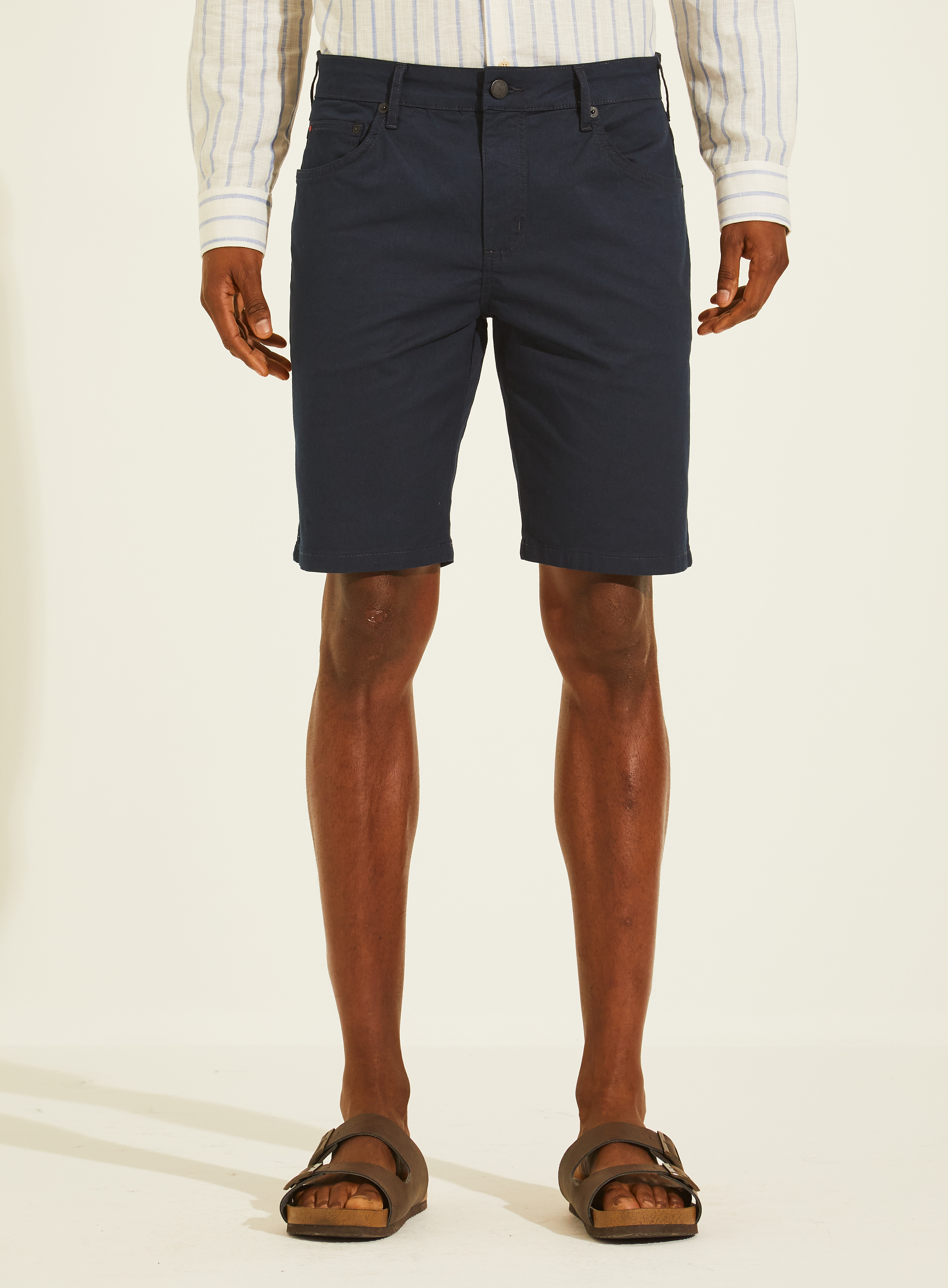 BERMUDA SARJA BENJAMIN 38 AZUL DARKNESS