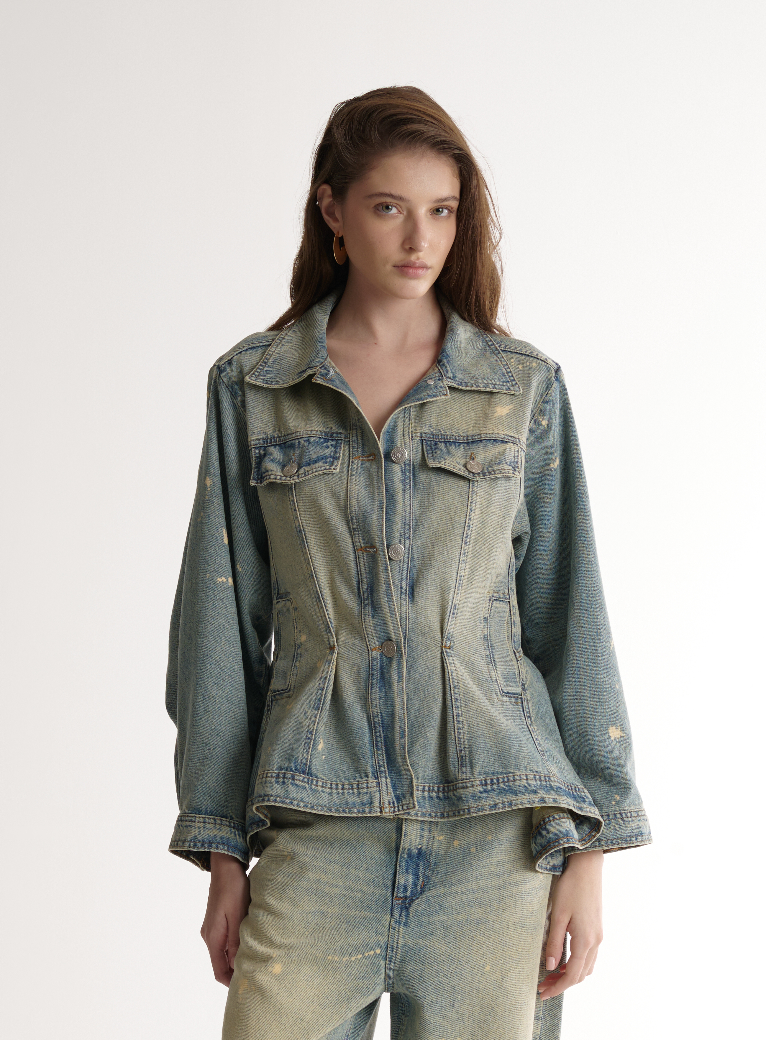 JAQUETA JEANS FASHION P INDIGO