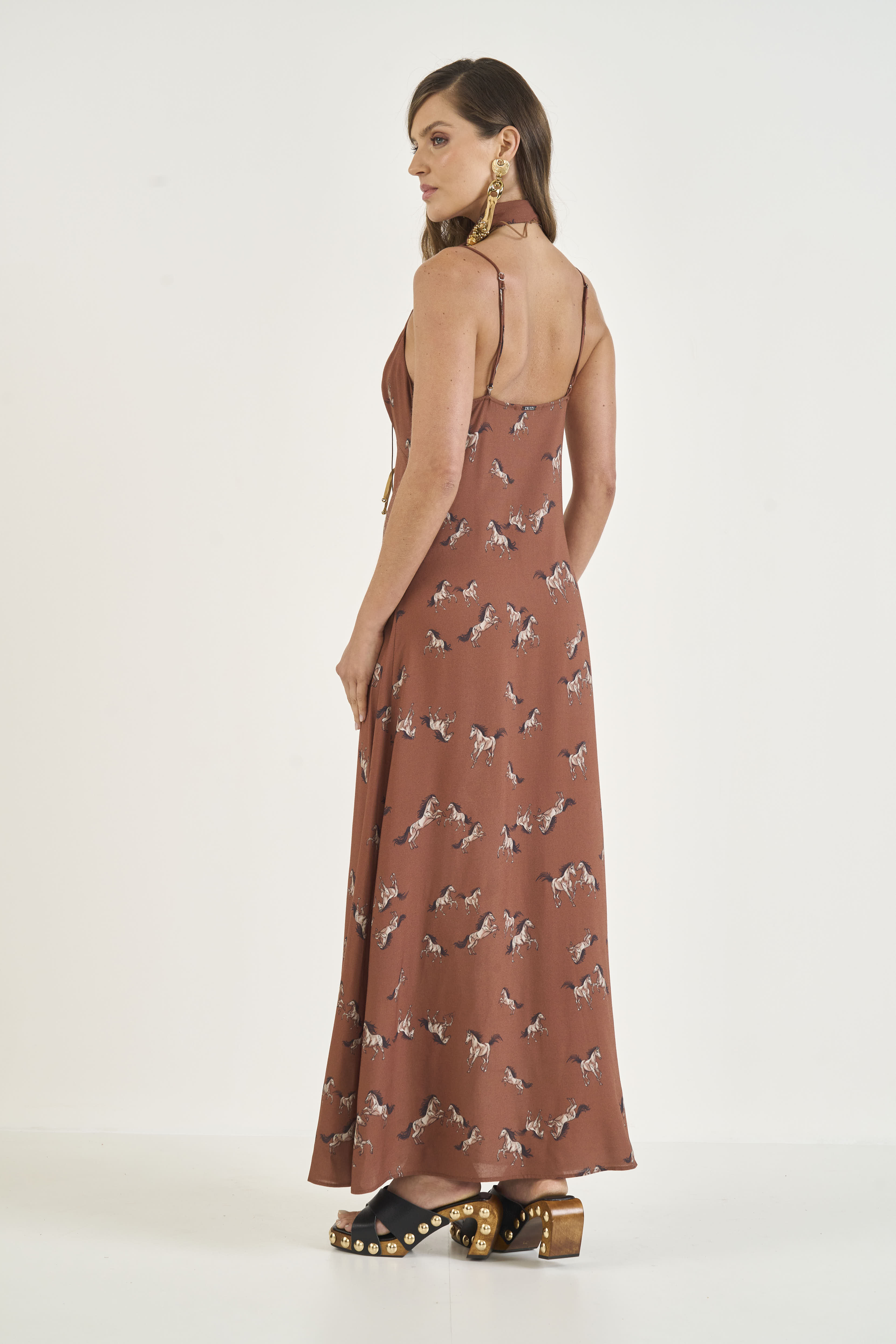 VESTIDO ESTAMPADO G CAVALINHO