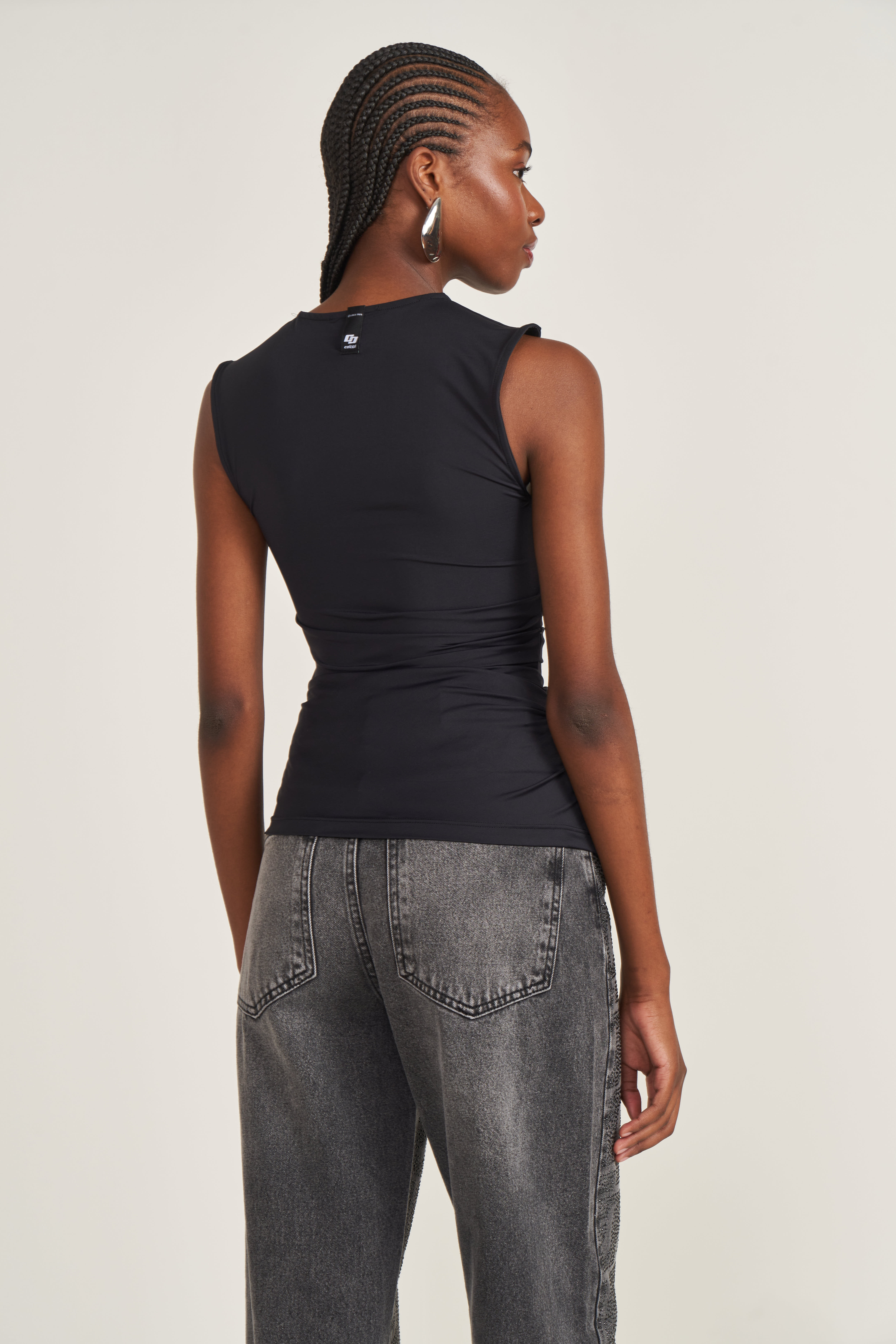 BLUSA COLCCI G PRETO