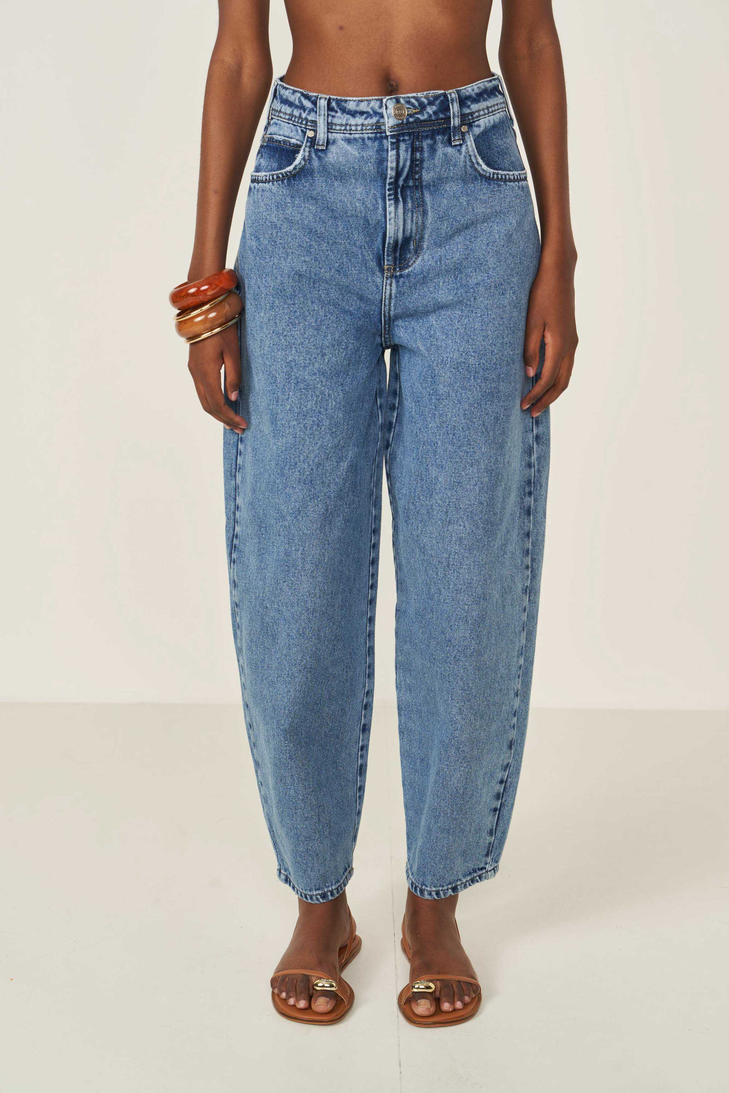 CALÇA JEANS JOANA 42 INDIGO
