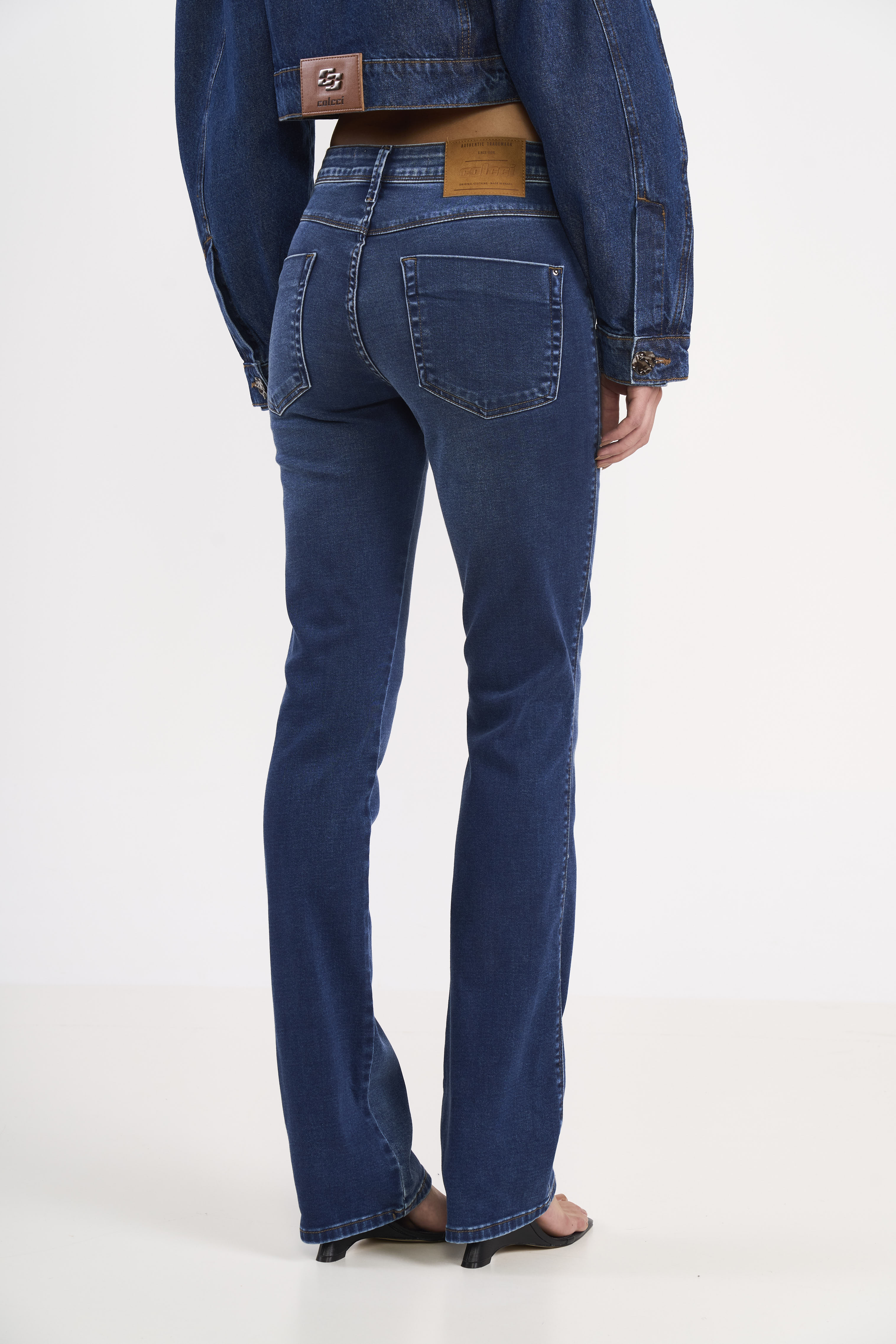 CALÇA JEANS BIA RETA 44 INDIGO