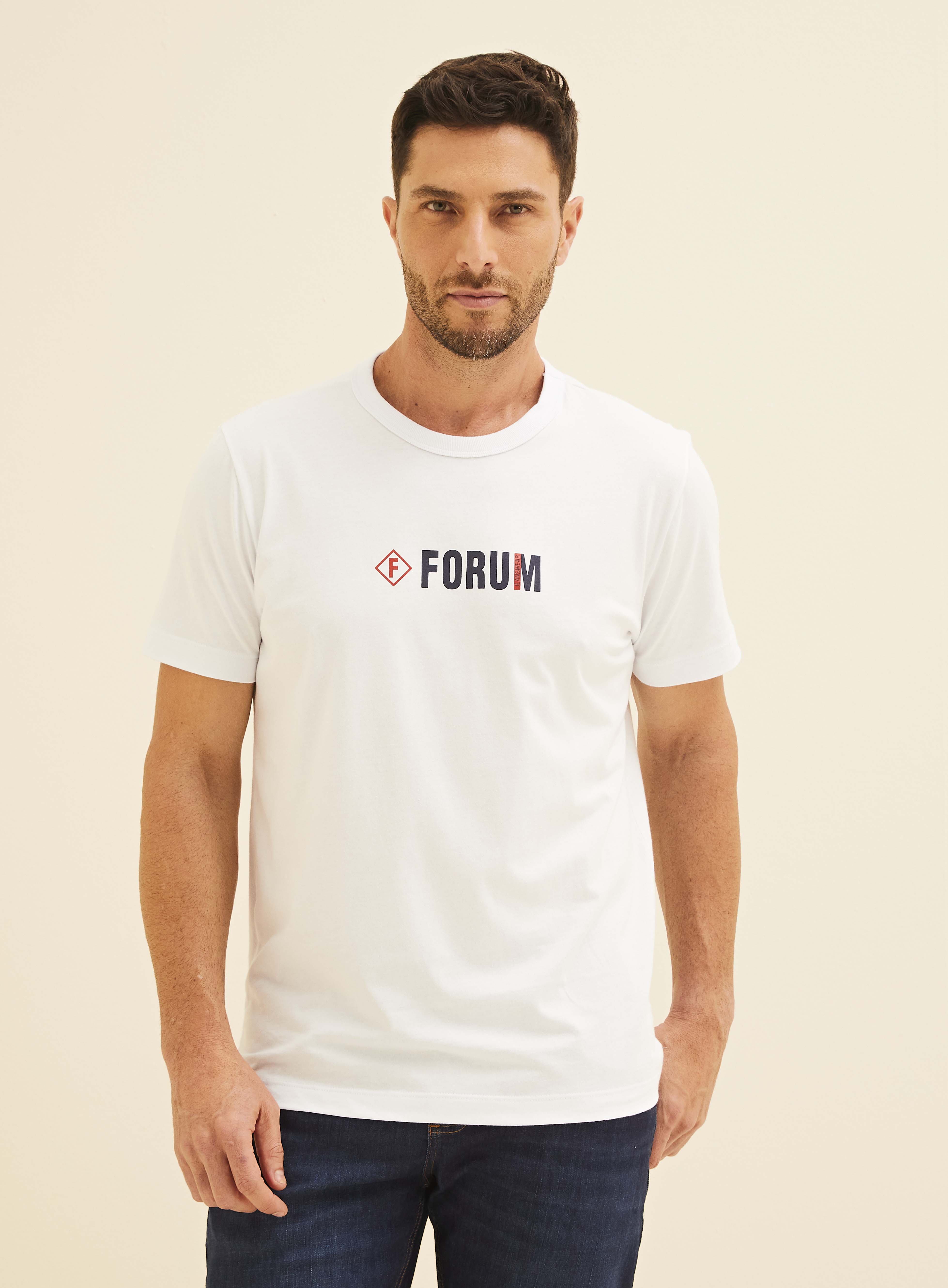 CAMISETA FORUM M BRANCO