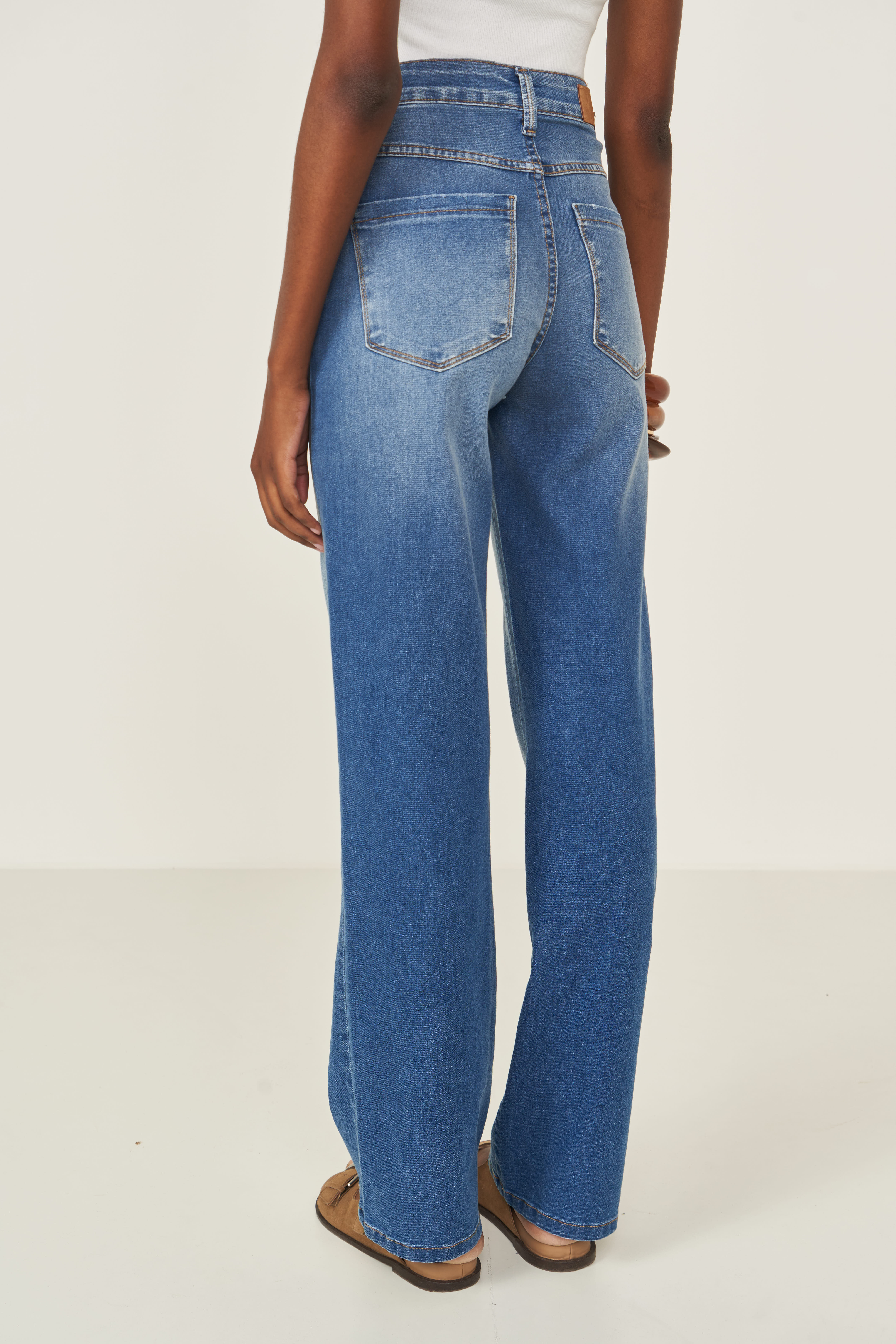 CALÇA JEANS JULIETTE STRECH 42 INDIGO