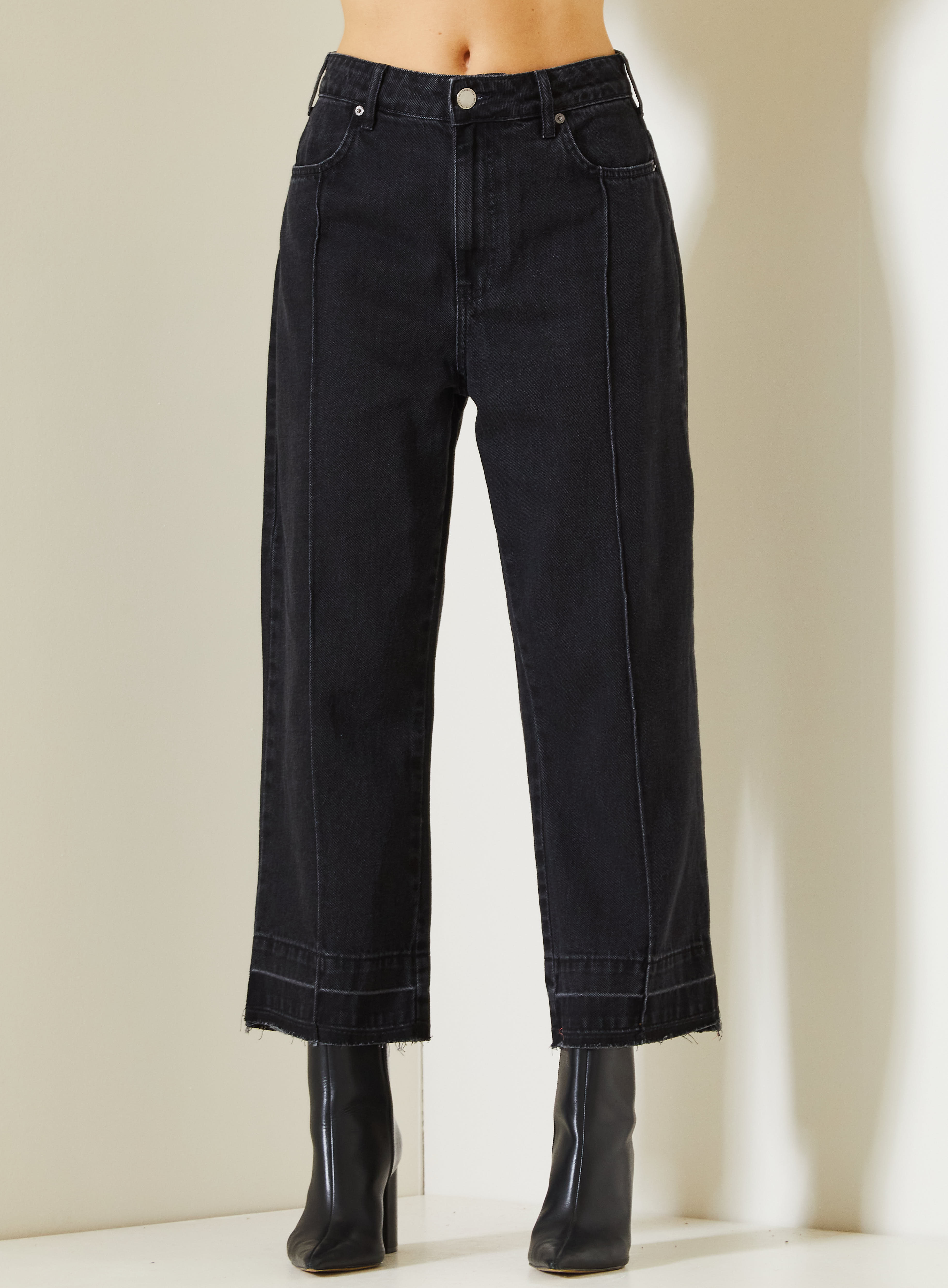 CALÇA JEANS CAROL 40 IND.PRETO