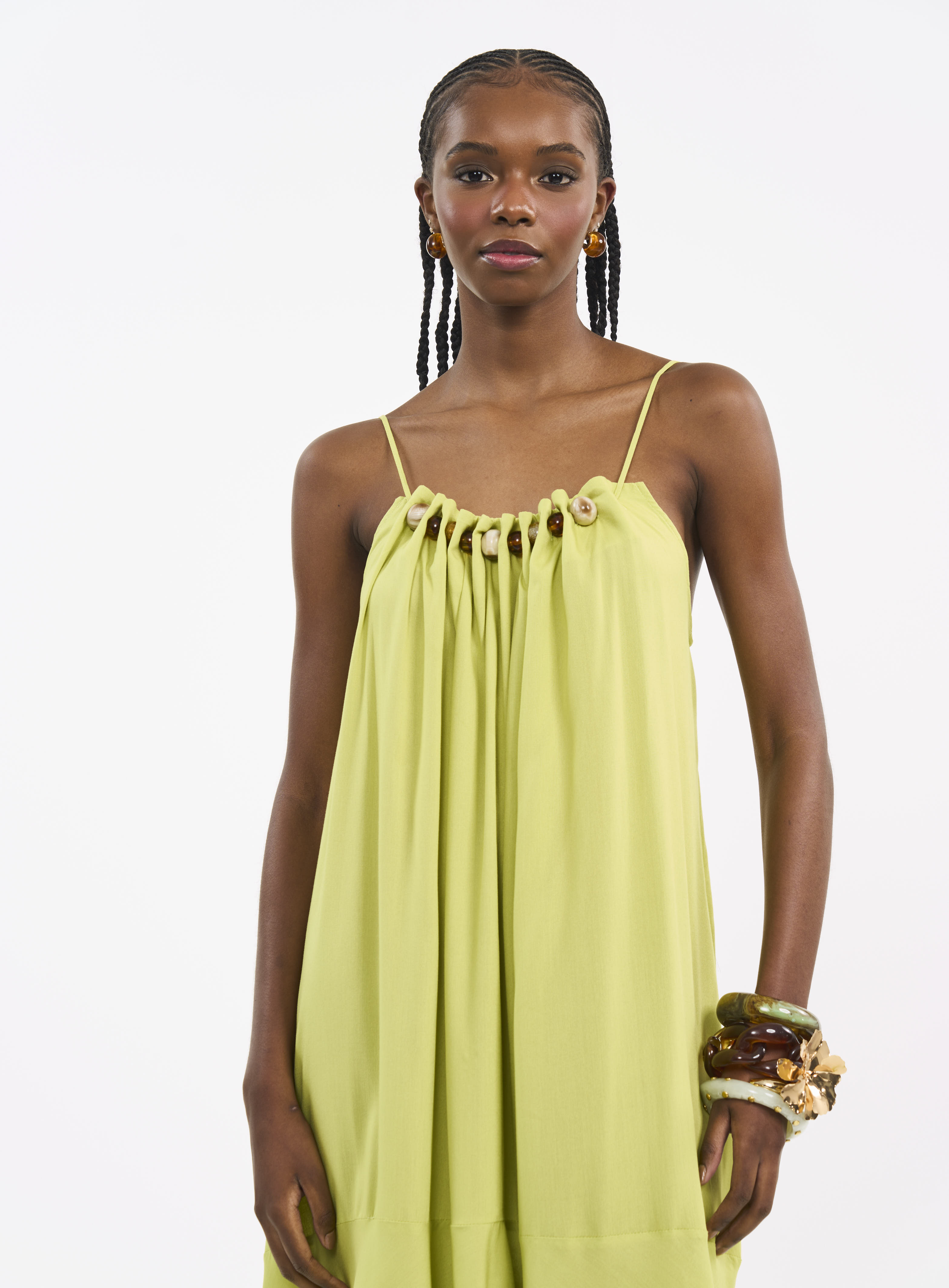 VESTIDO COLCCI P VERDE LEMON ICE