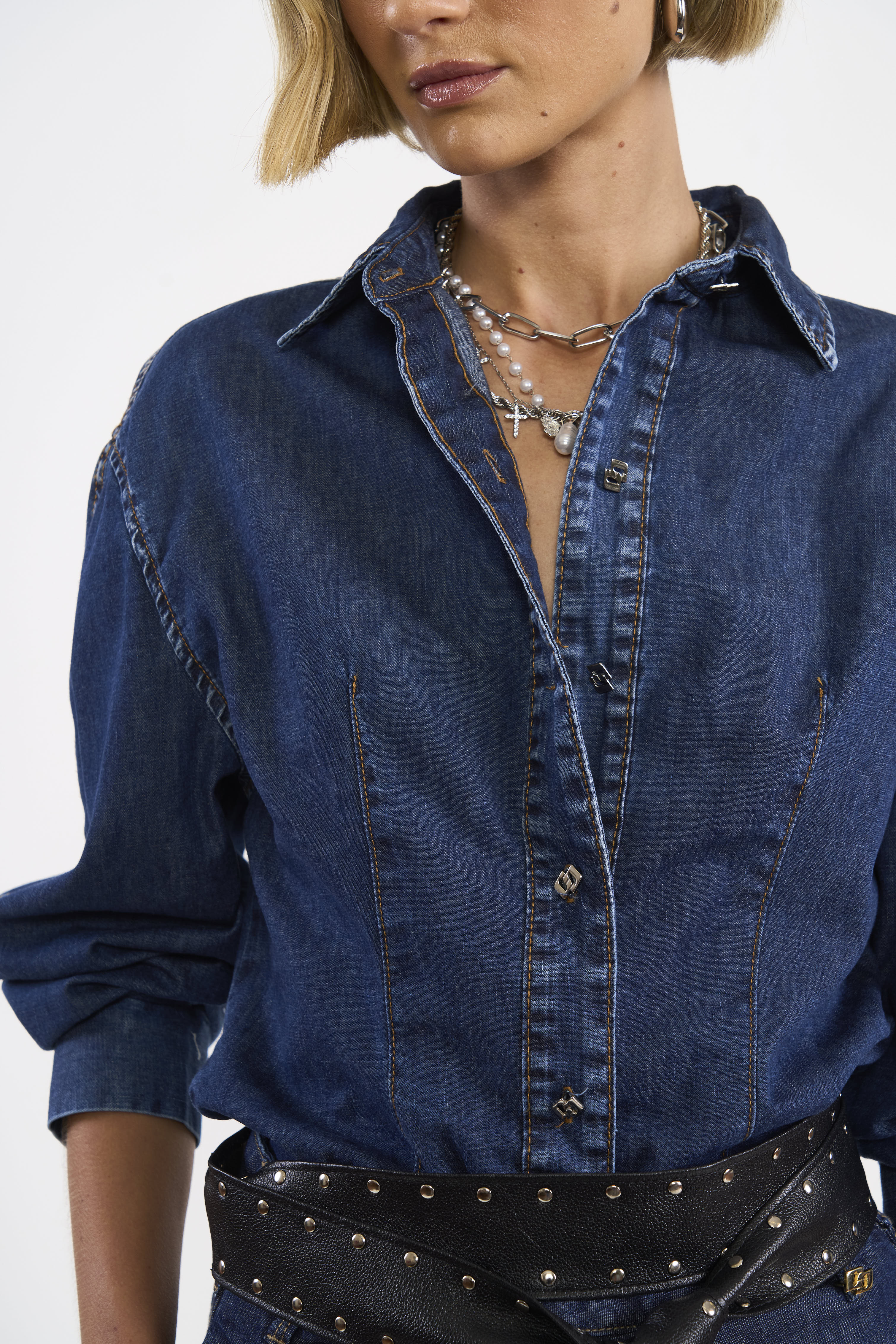 CAMISA JEANS PP INDIGO