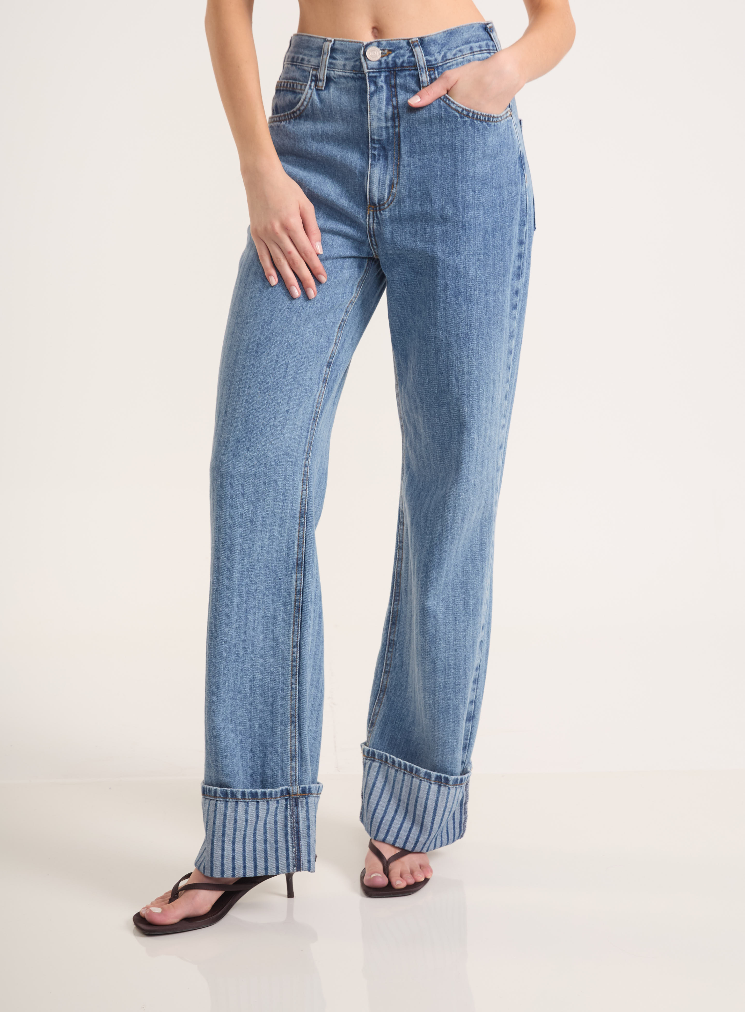 CALÇA JEANS BARCELONA 36 INDIGO