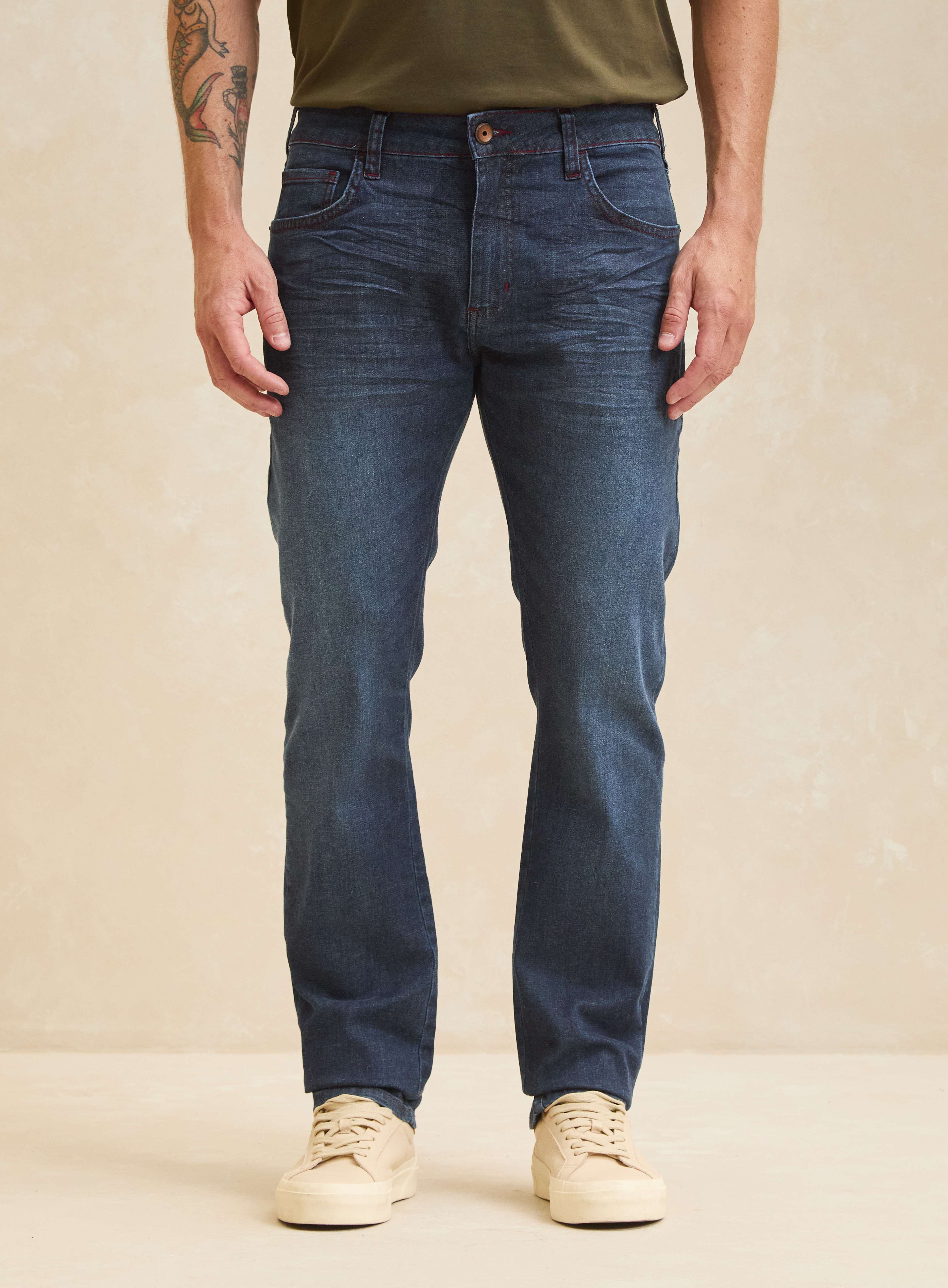 CALÇA JEANS PAUL SLIM 38 INDIGO