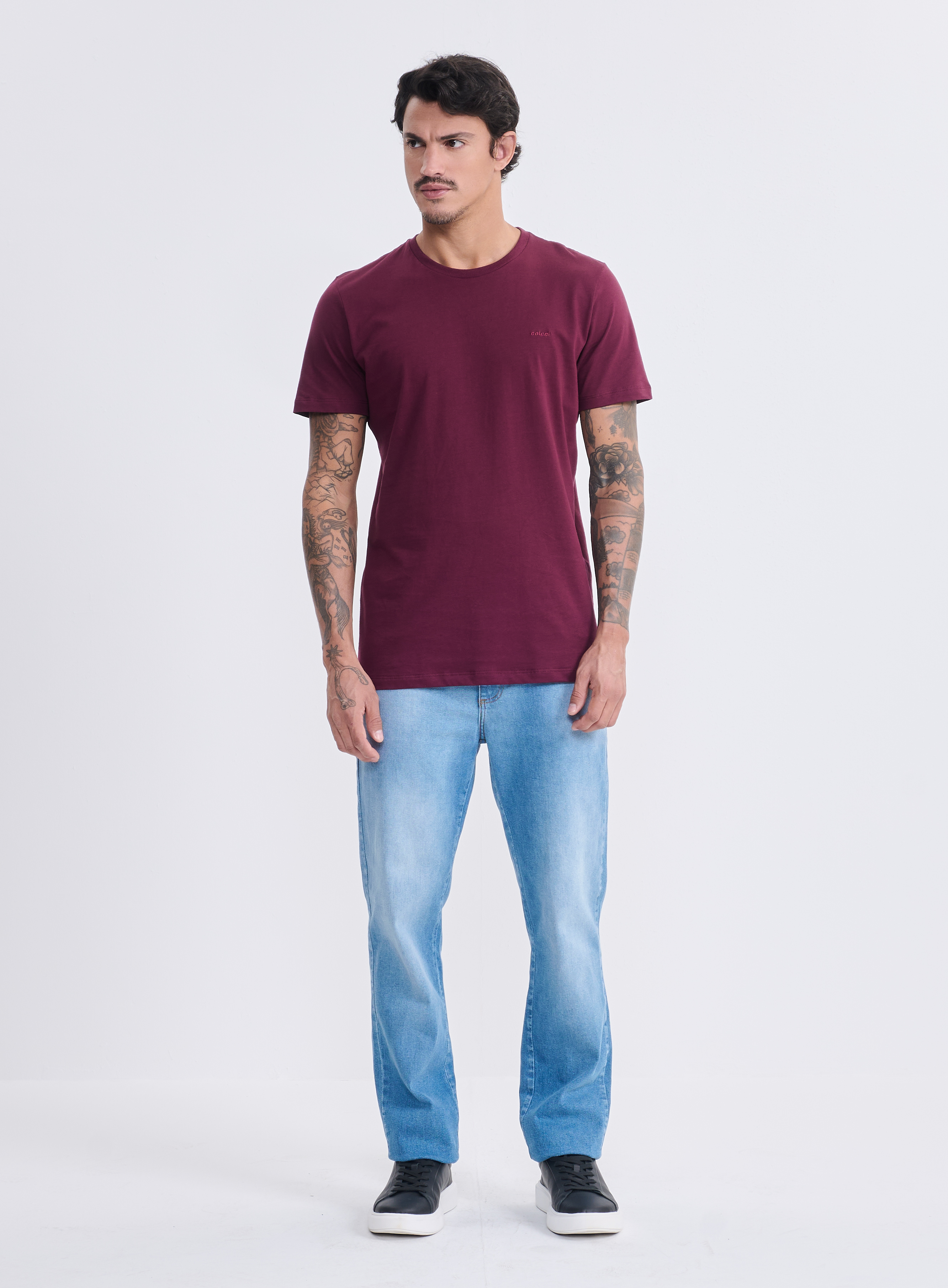 CAMISETA COLCCI G AMARELO SOLE
