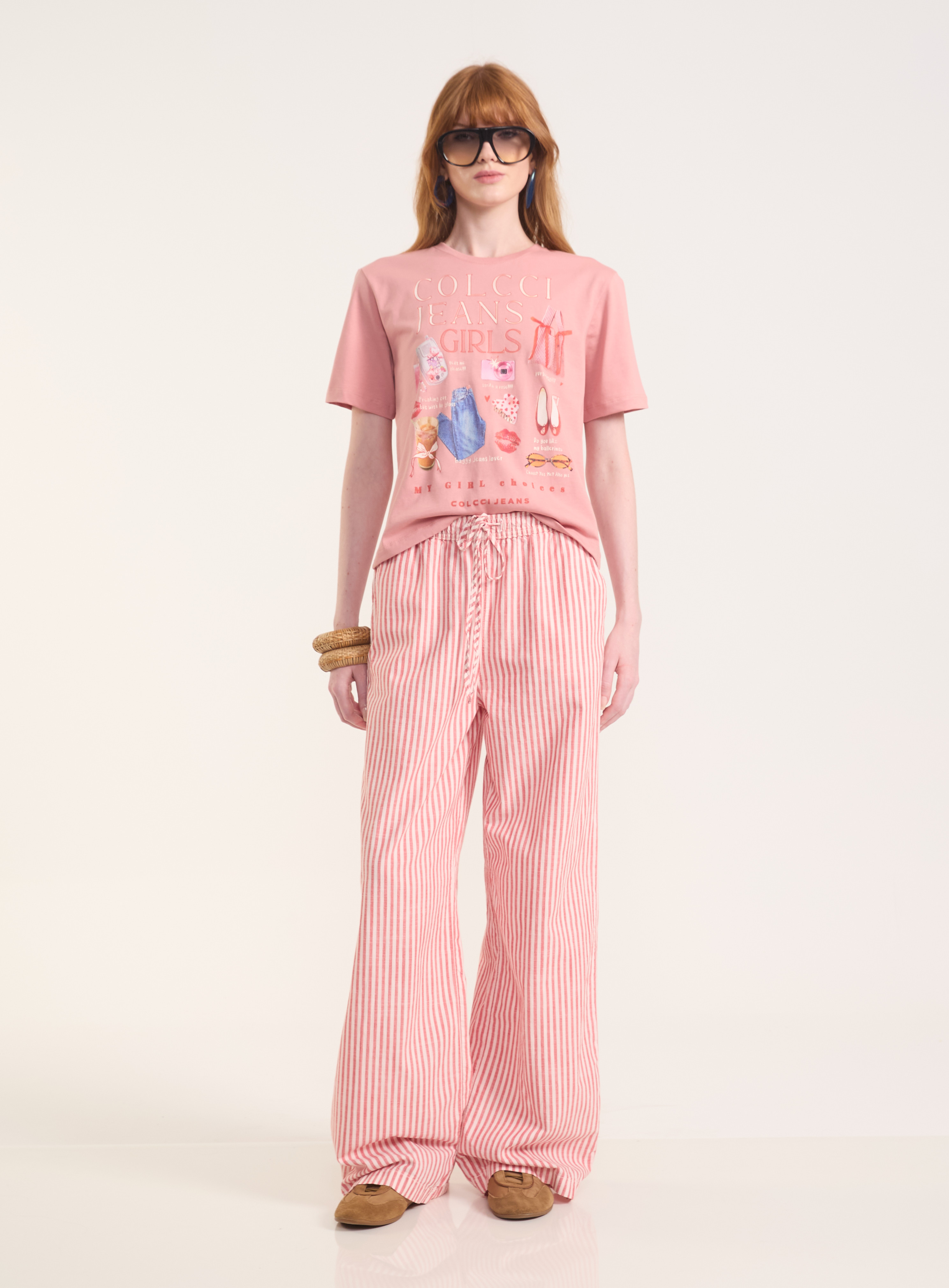 CAMISETA ESTAMPADA PP ROSA TEVA