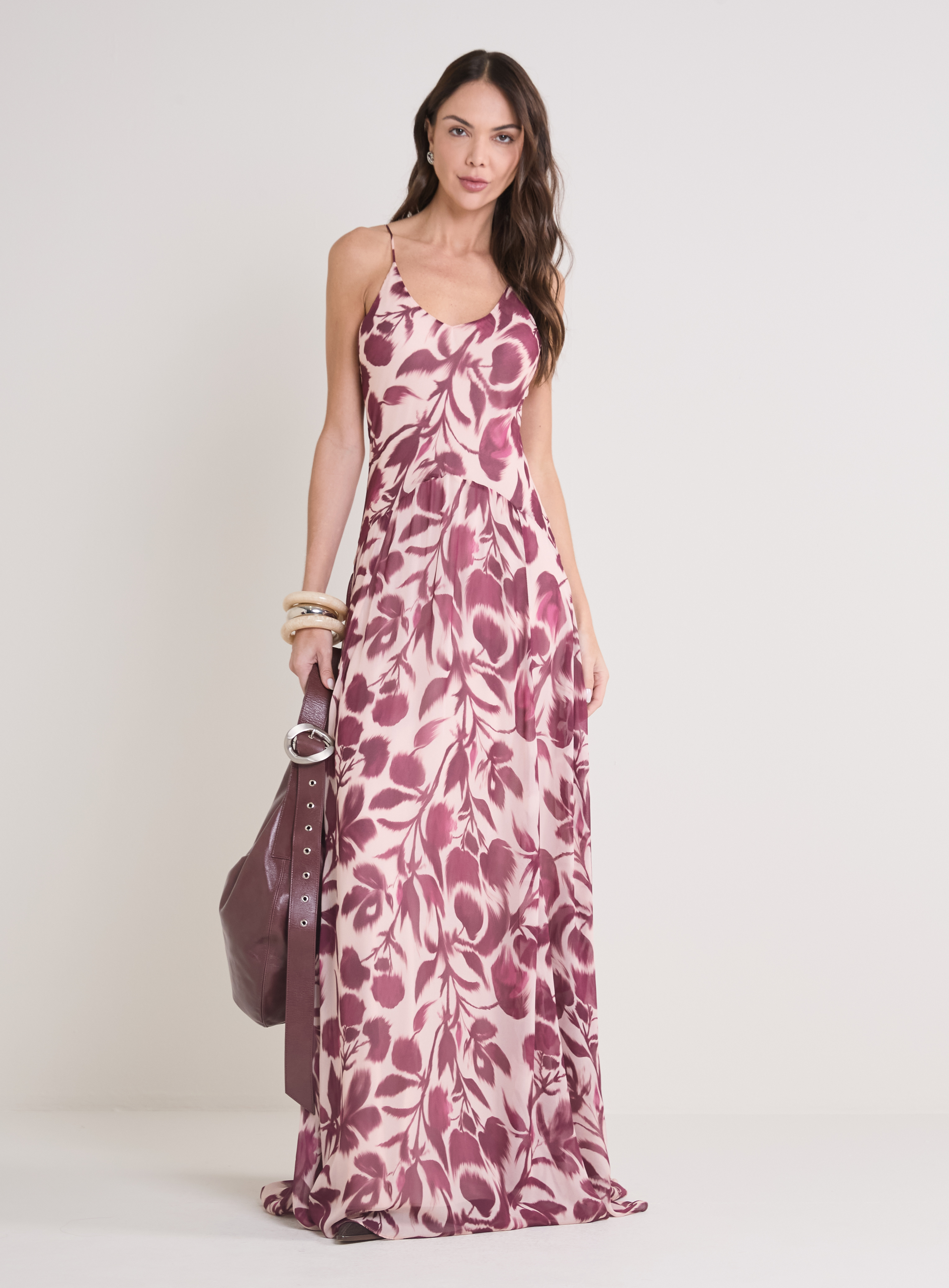 VESTIDO ESTAMPADO PP BLURRED FLOWER