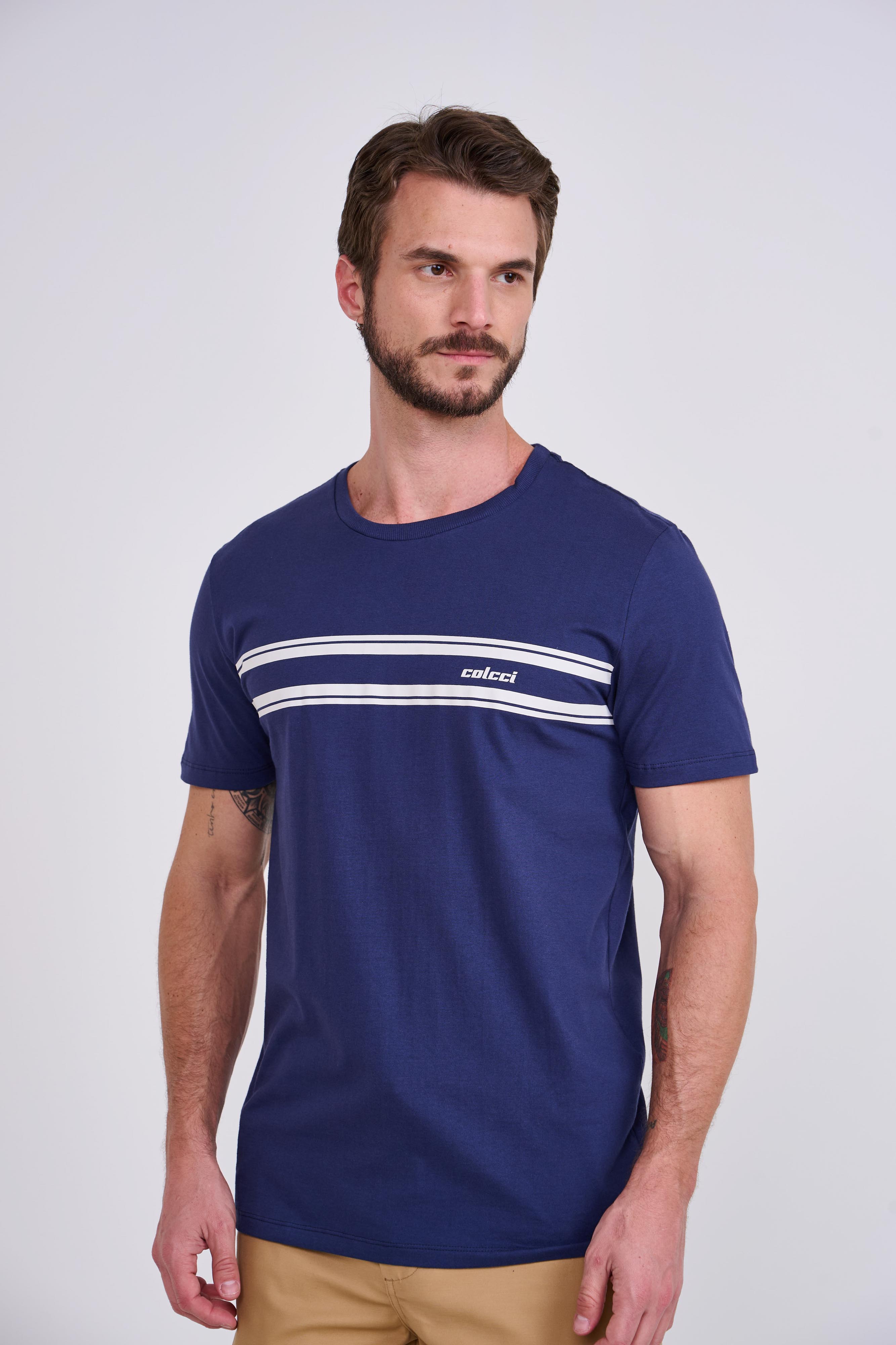 CAMISETA COLCCI GG VERMELHO SPARKLY