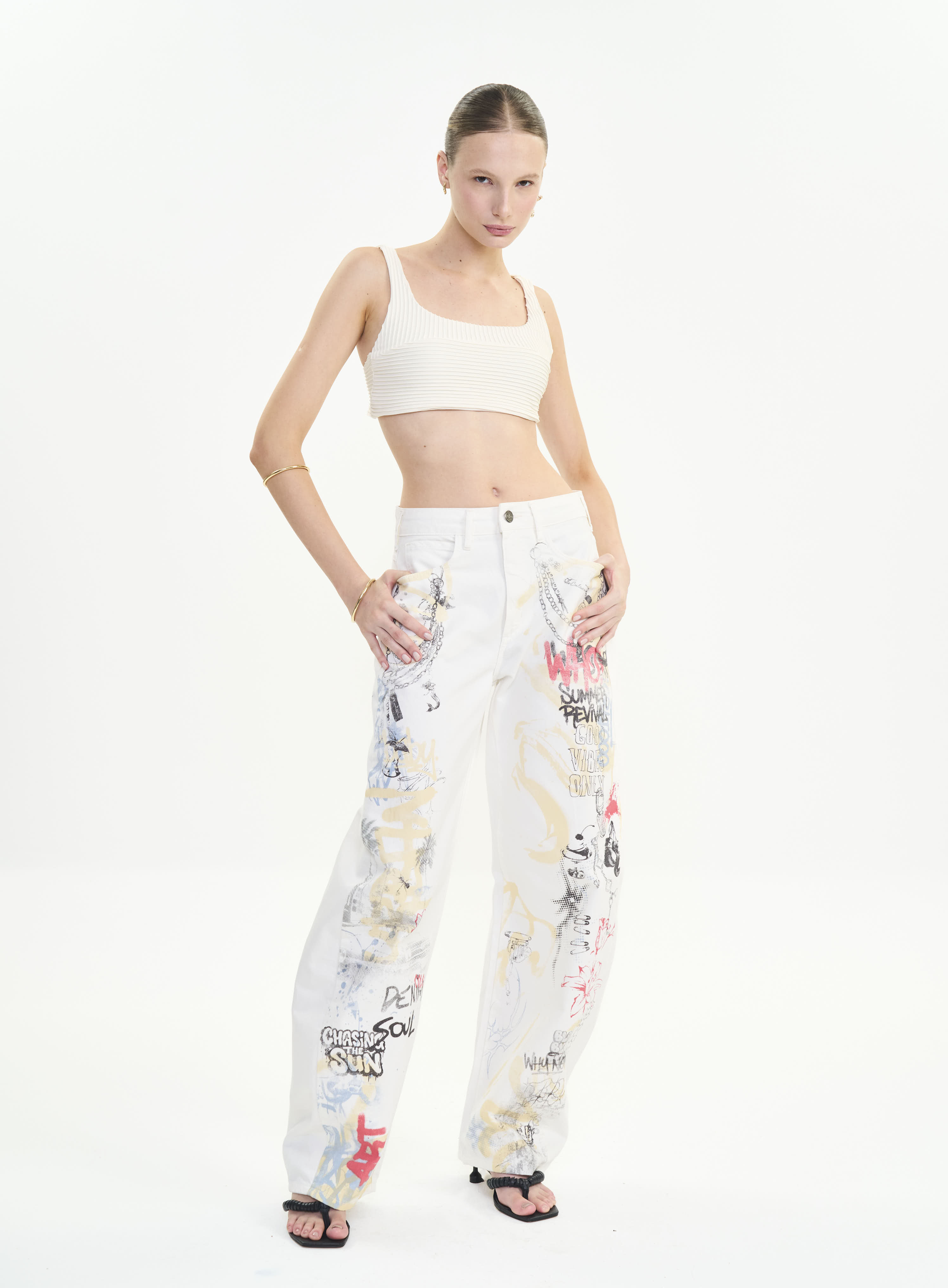 TOP COLCCI G OFF SHELL
