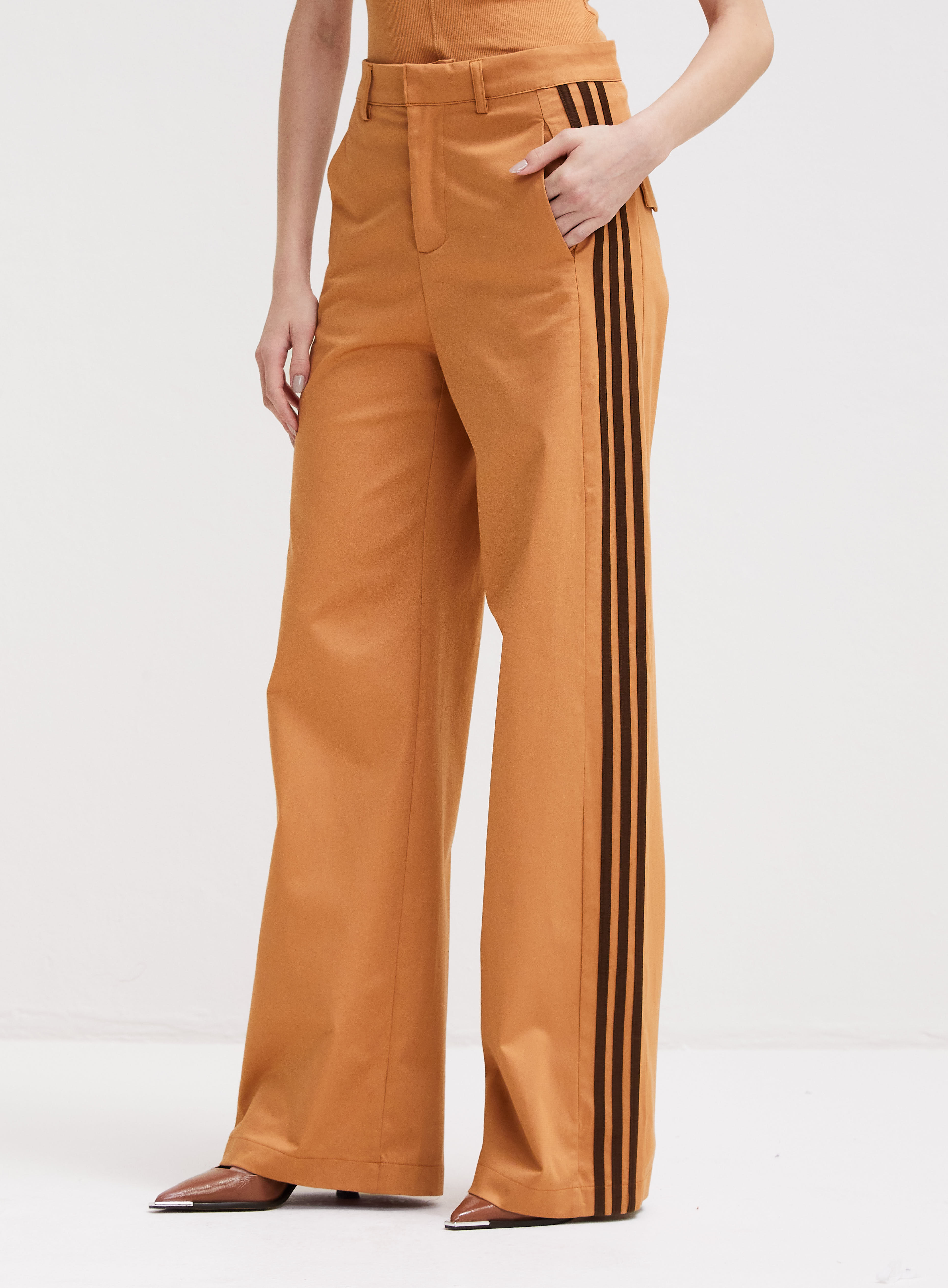 CALÇA ADIDAS FORUM G BEGE BELGATI