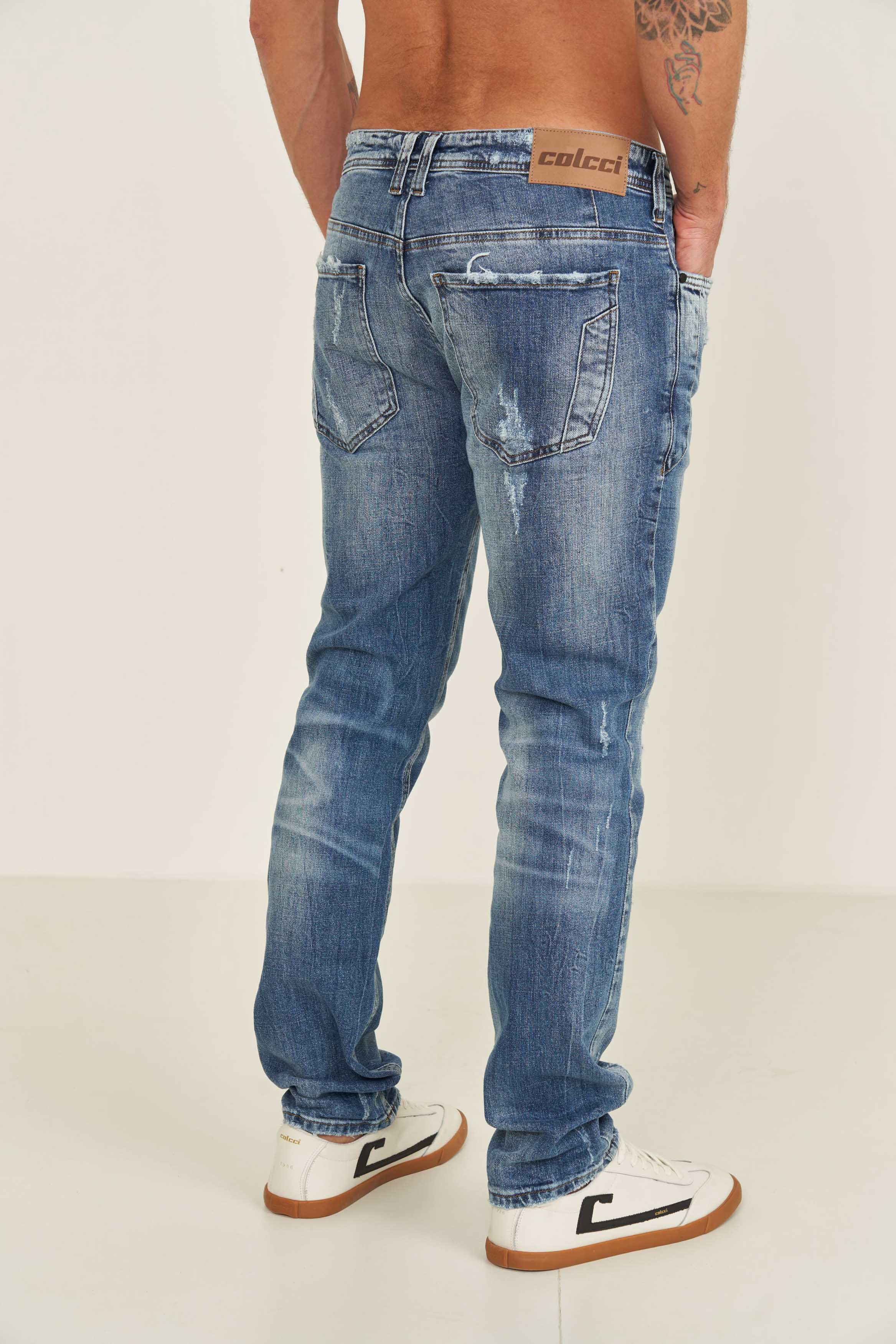 CALÇA JEANS ALEX 42 INDIGO