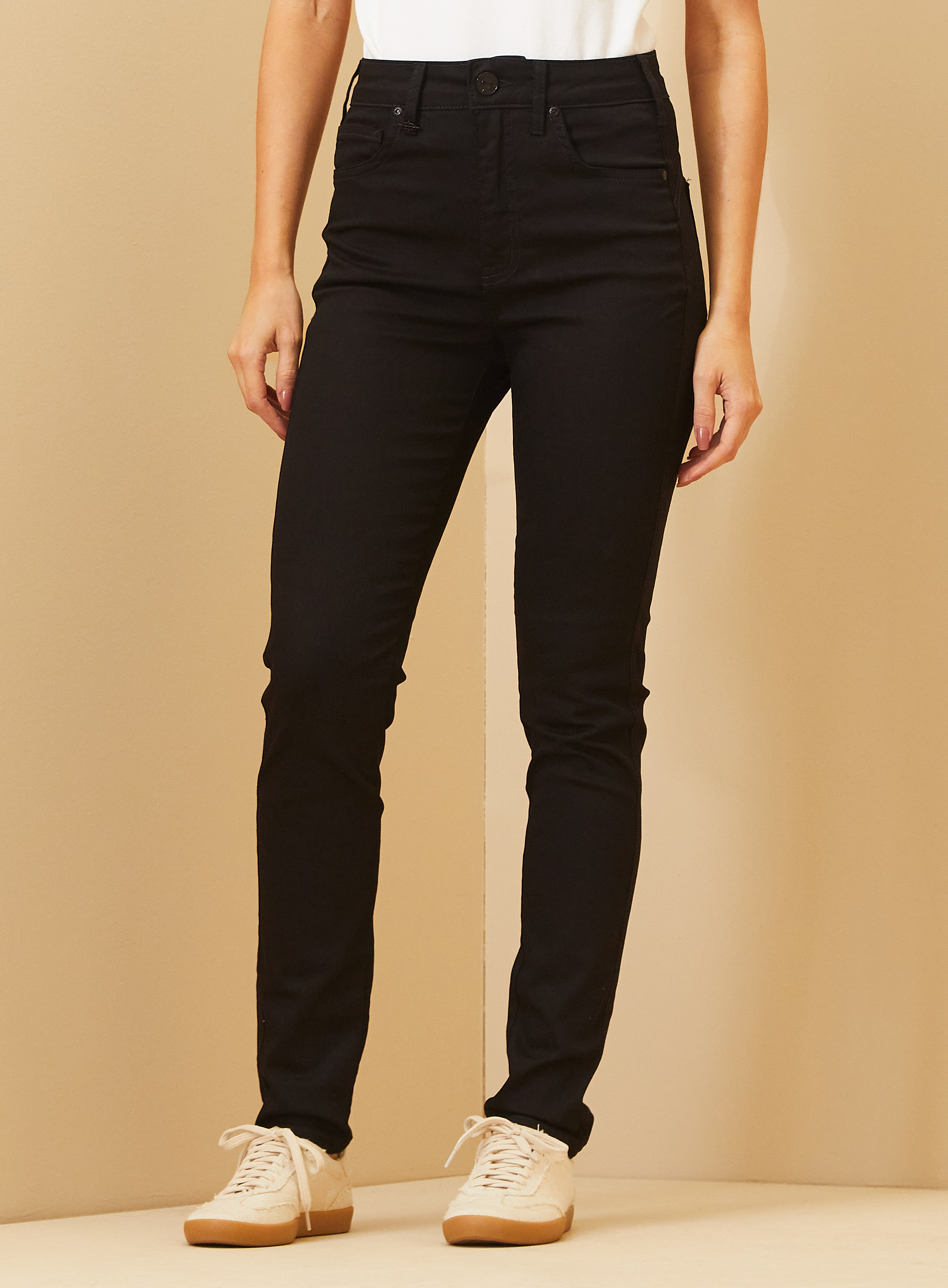 CALÇA JEANS GRACIANE SKINNY 42 IND.PRETO
