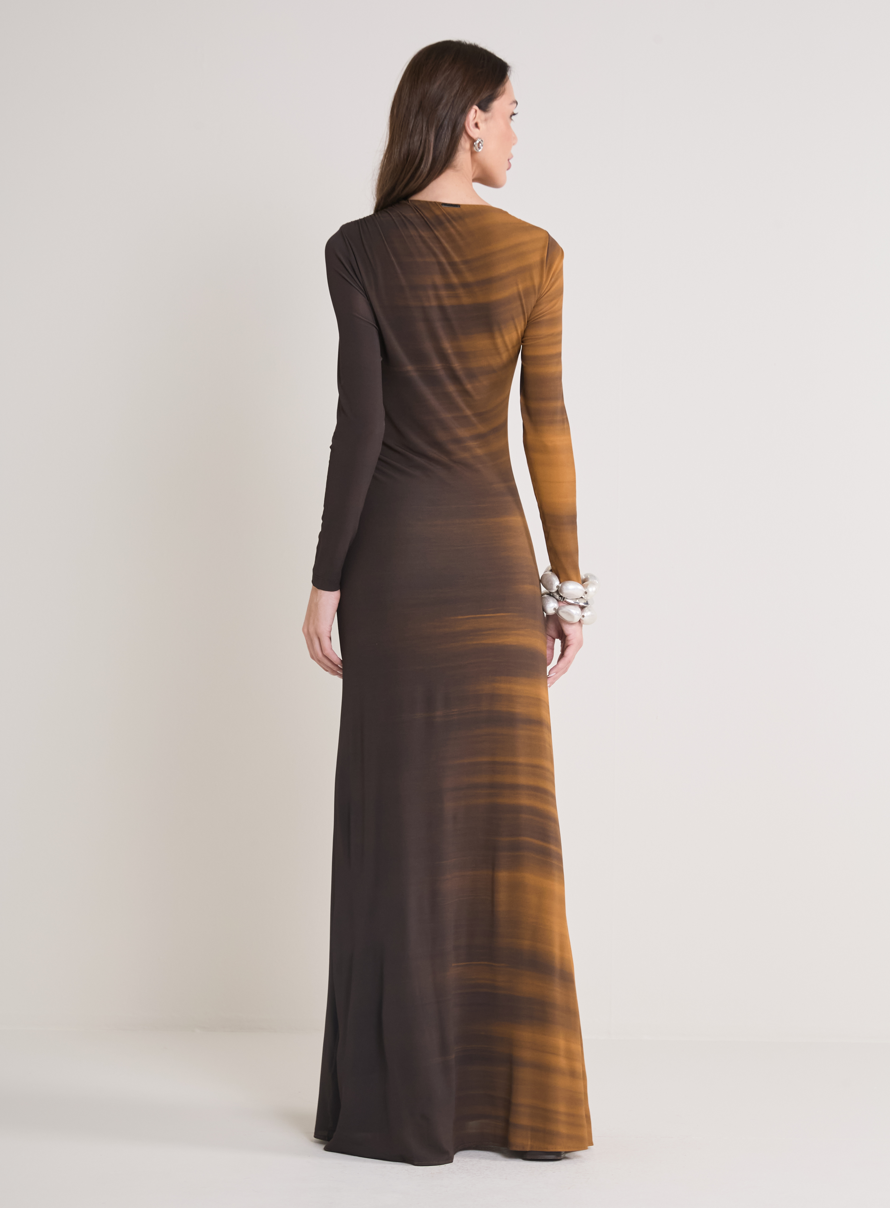 VESTIDO ESTAMPADO M GOLDEN GRADIENT