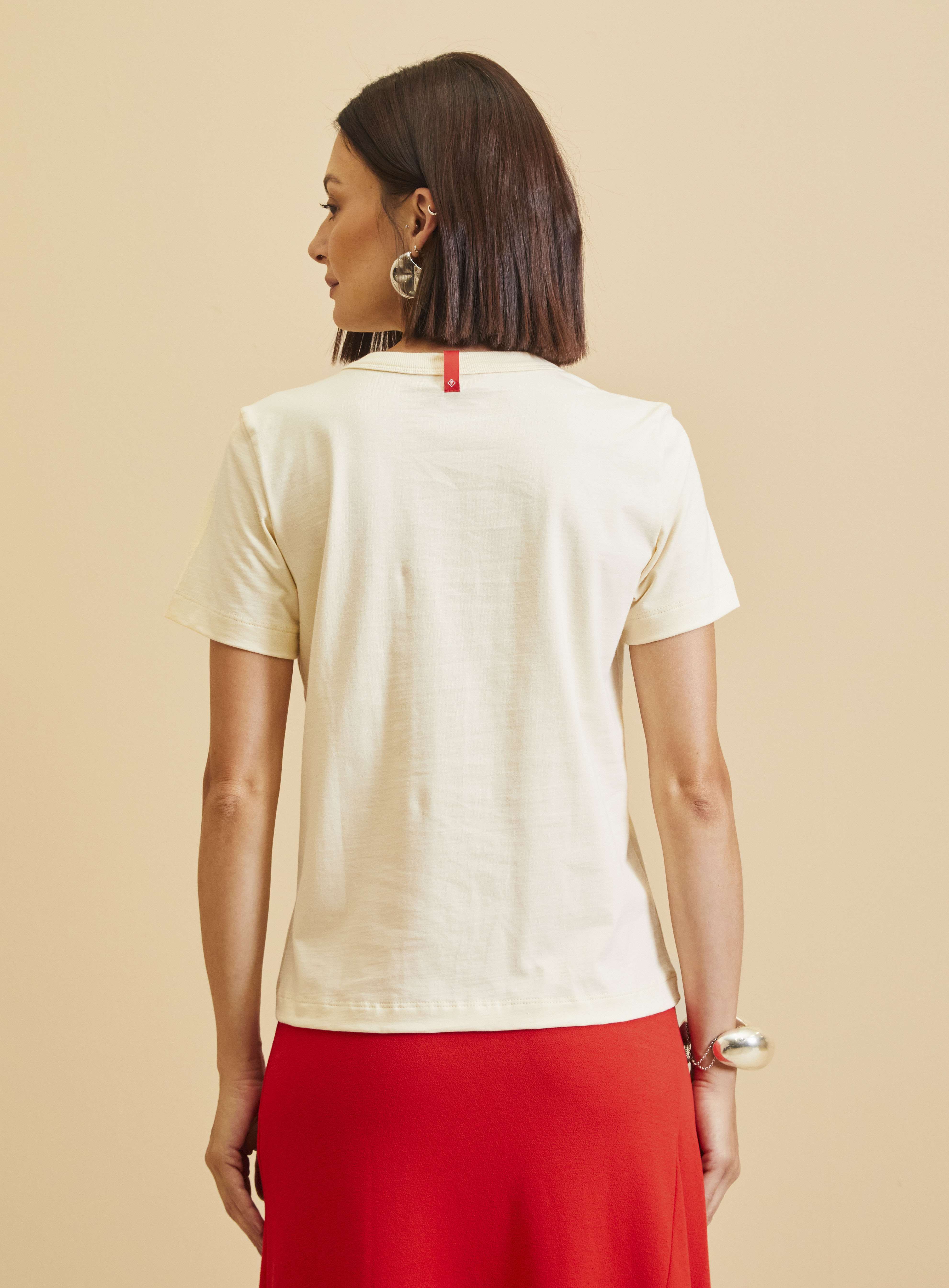 CAMISETA FORUM P BEGE AFFOGATO