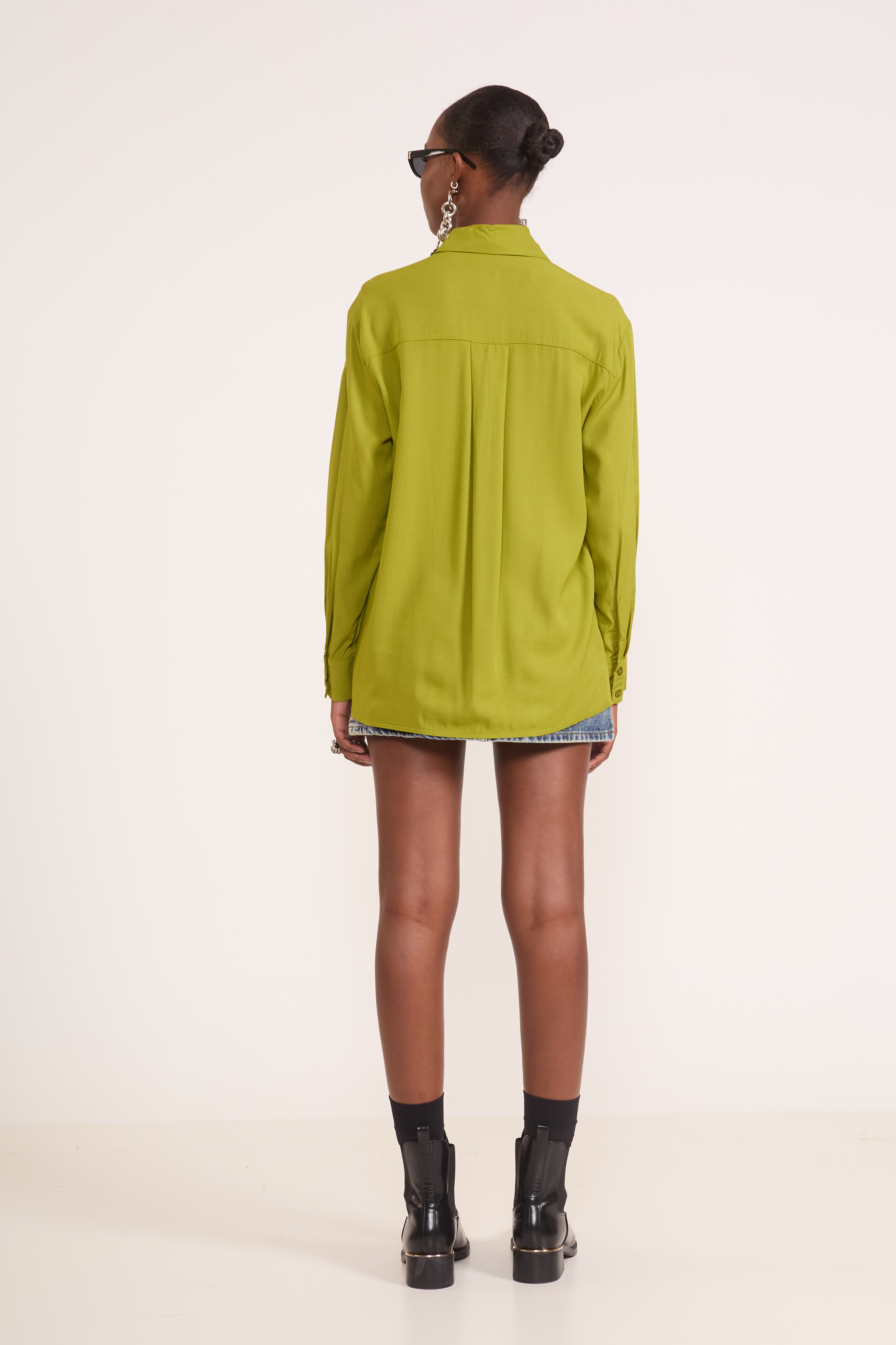 CAMISA COLCCI JEANS G VERDE BOOK