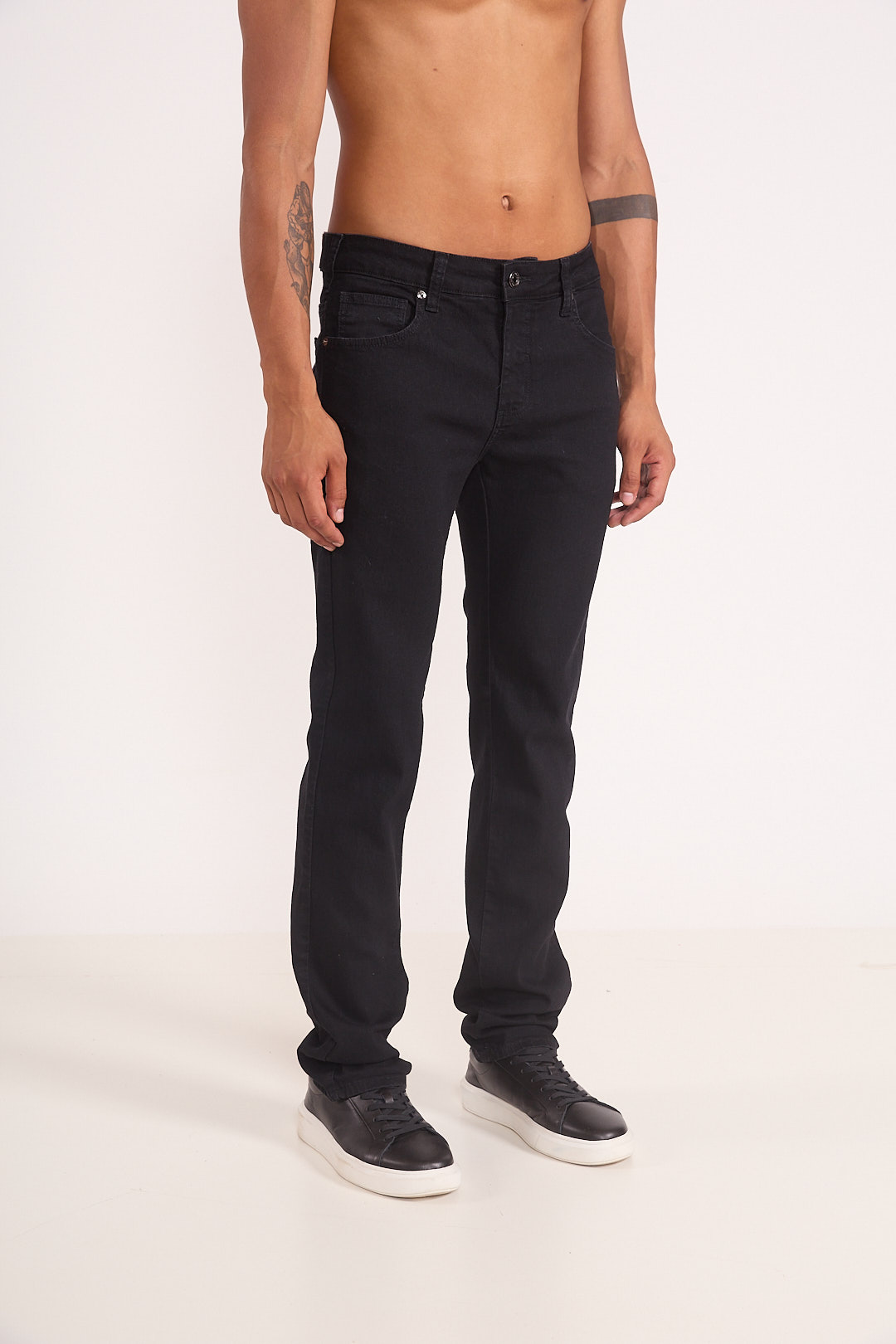 CALÇA JEANS ALEX 44 IND.PRETO