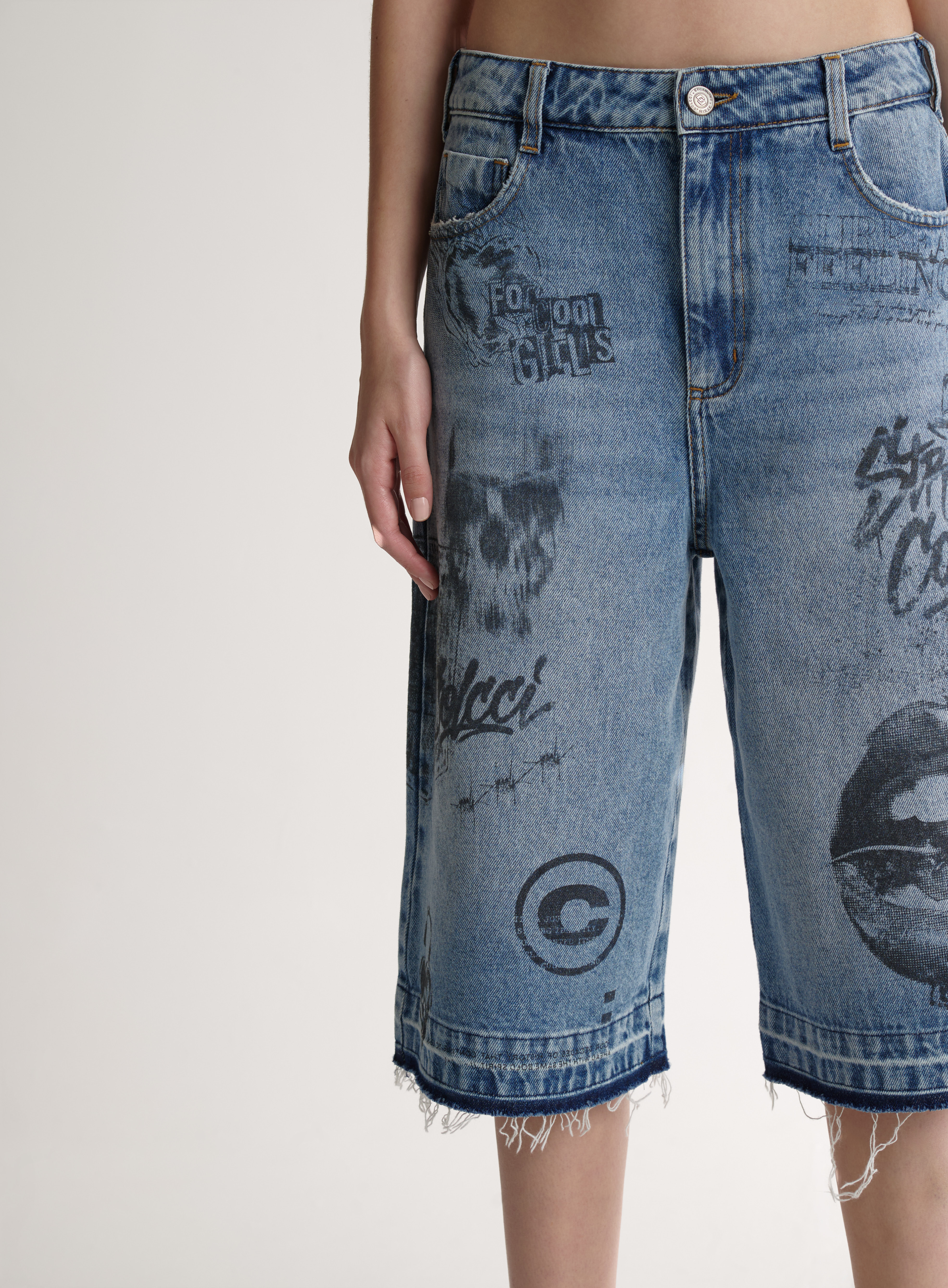 BERMUDA JEANS GIGI 34 INDIGO