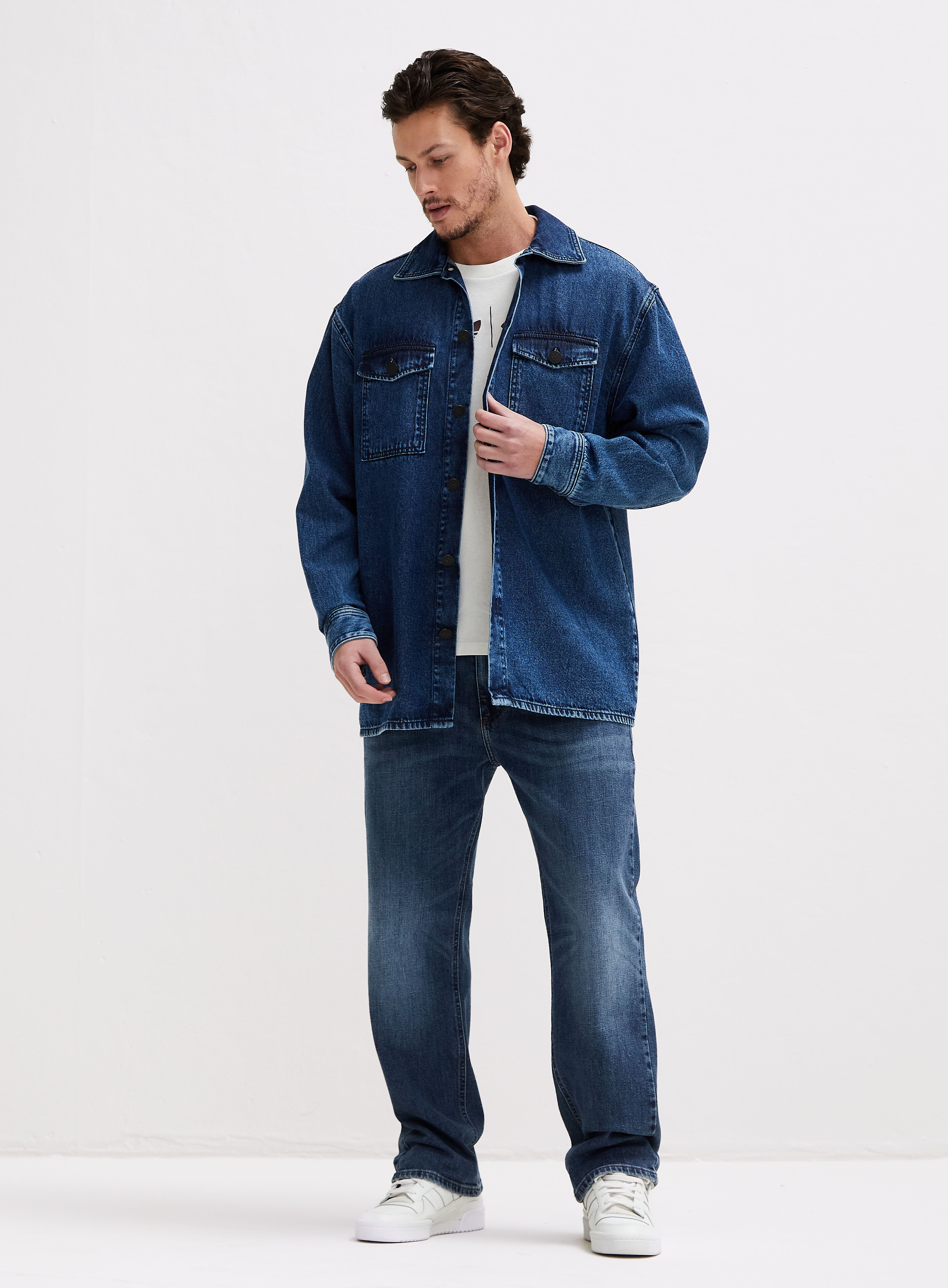 CAMISA JEANS G INDIGO