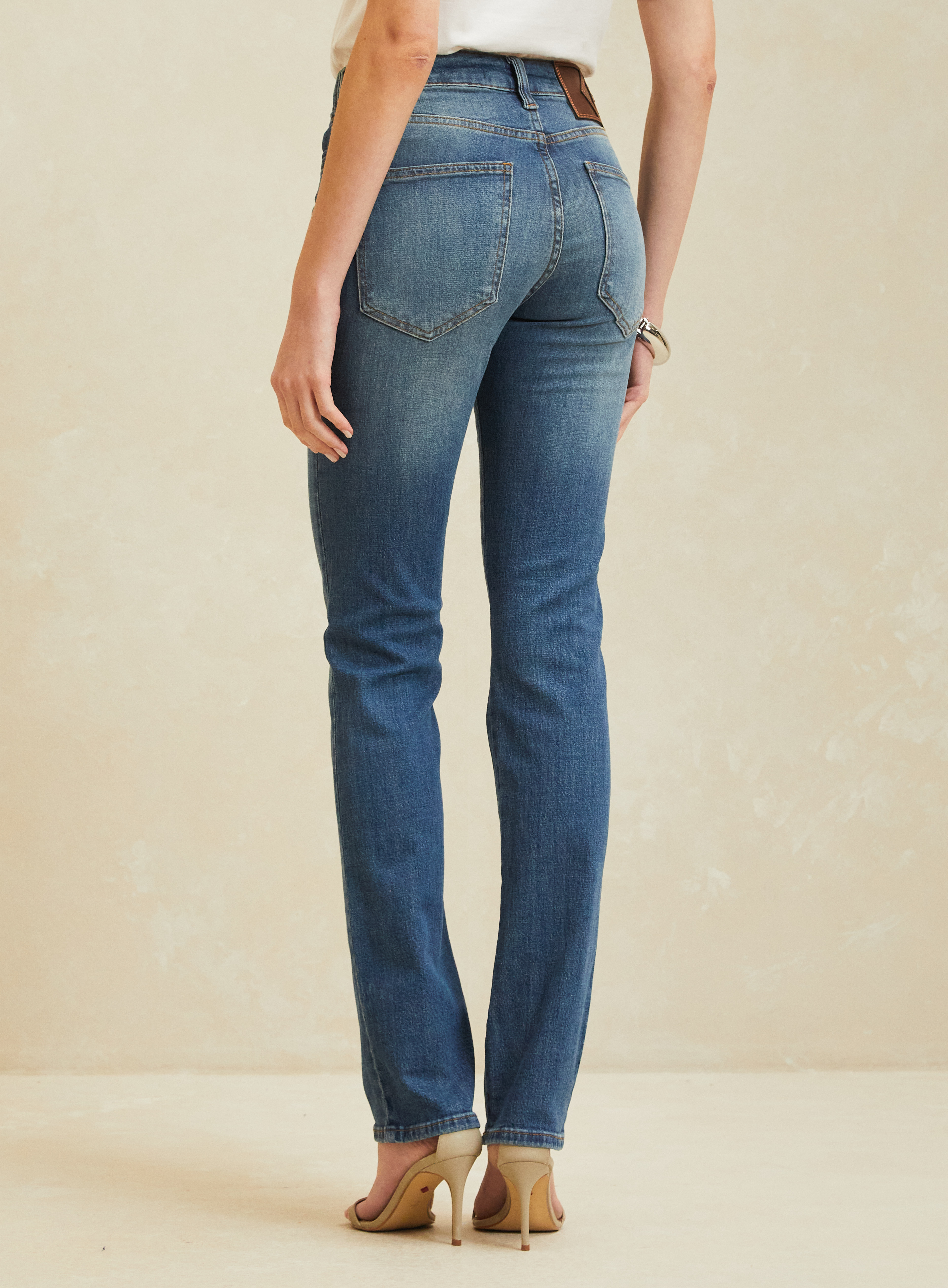 CALÇA JEANS MARISA 2 SLIM 42 INDIGO