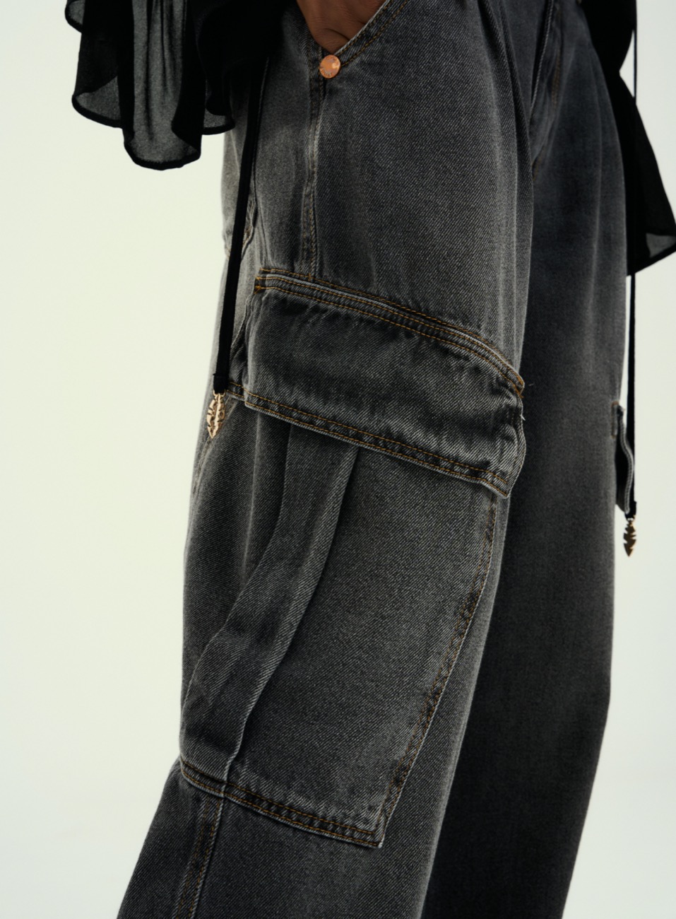 CALÇA JEANS BASIC COMFORT 34 IND.PRETO